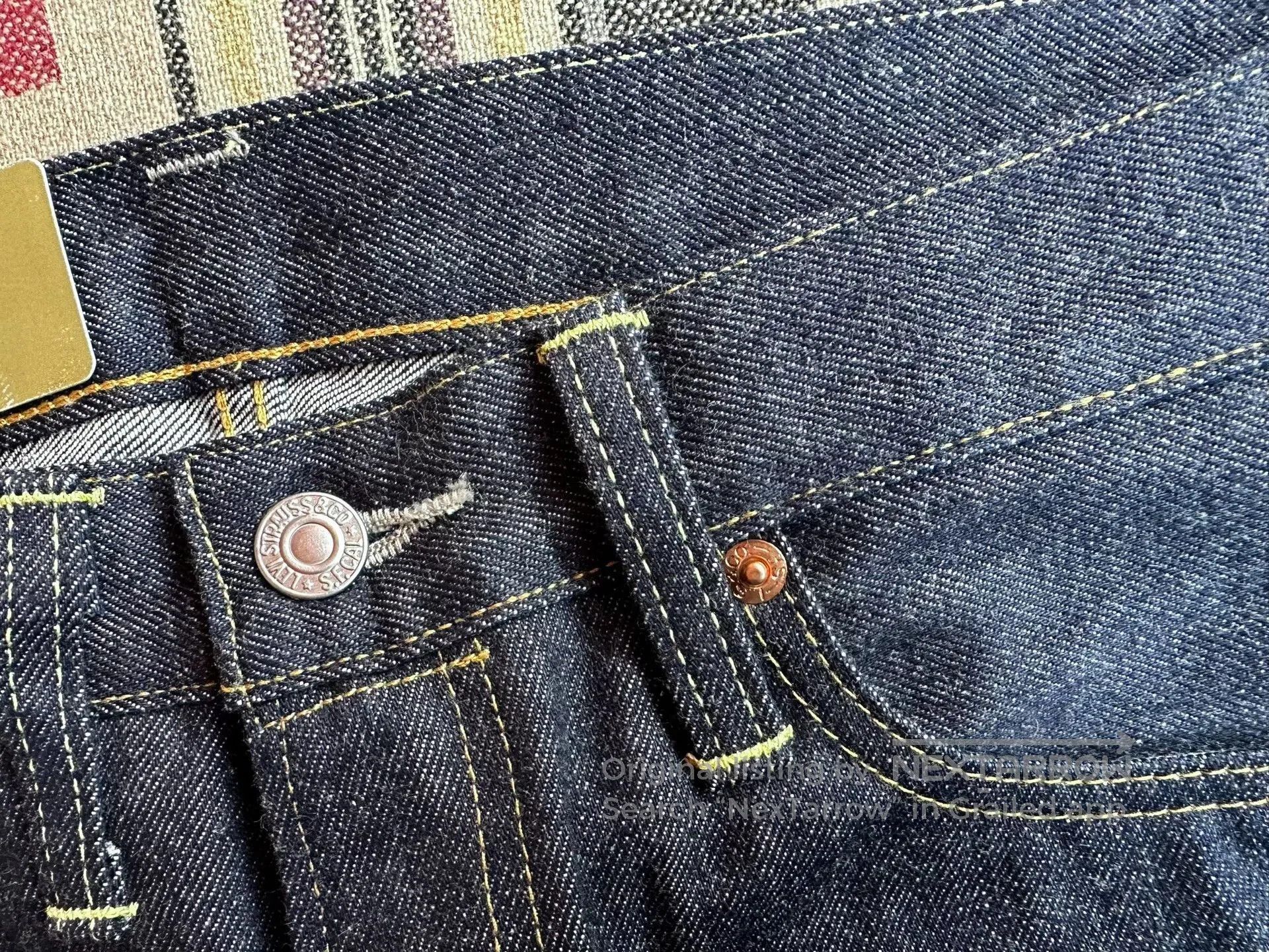 Levi's Vintage Clothing Levi's LVC 1954 501ZXX Selvage Jeans. Size US 32 / EU 48 - 5 Thumbnail