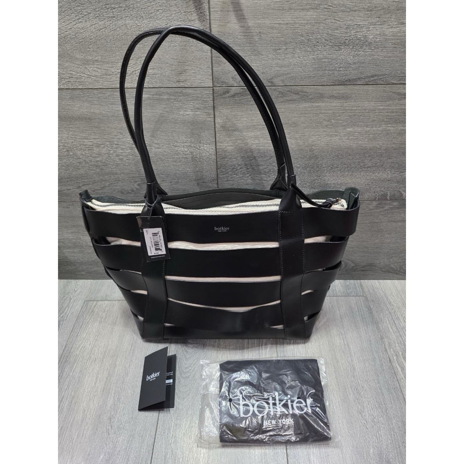 & Other Stories Botkier Hampton Leather Tote Shoulder bag Black B000474 Size ONE SIZE - 5 Thumbnail