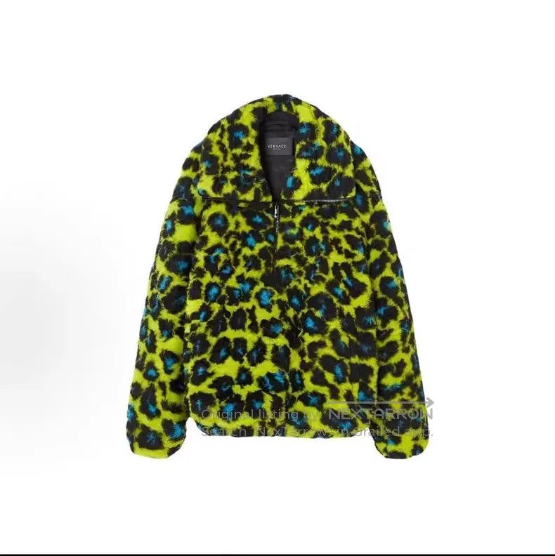 Versace Versace Men's jacket with leopard print block print Size US M / EU 48-50 / 2 - 6 Thumbnail