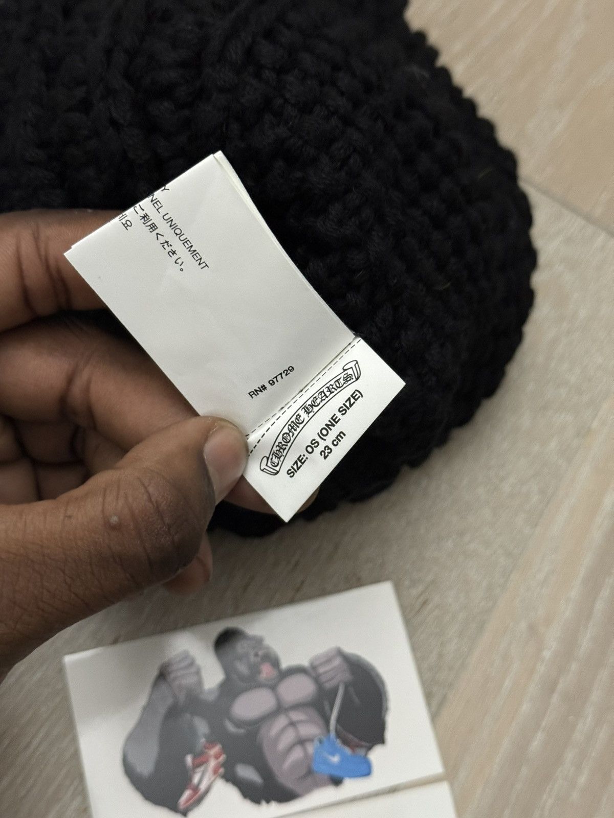 Chrome Hearts Chrome Hearts Matty Boy Cashmere Patch Beanie Pink Size ONE SIZE - 8 Thumbnail