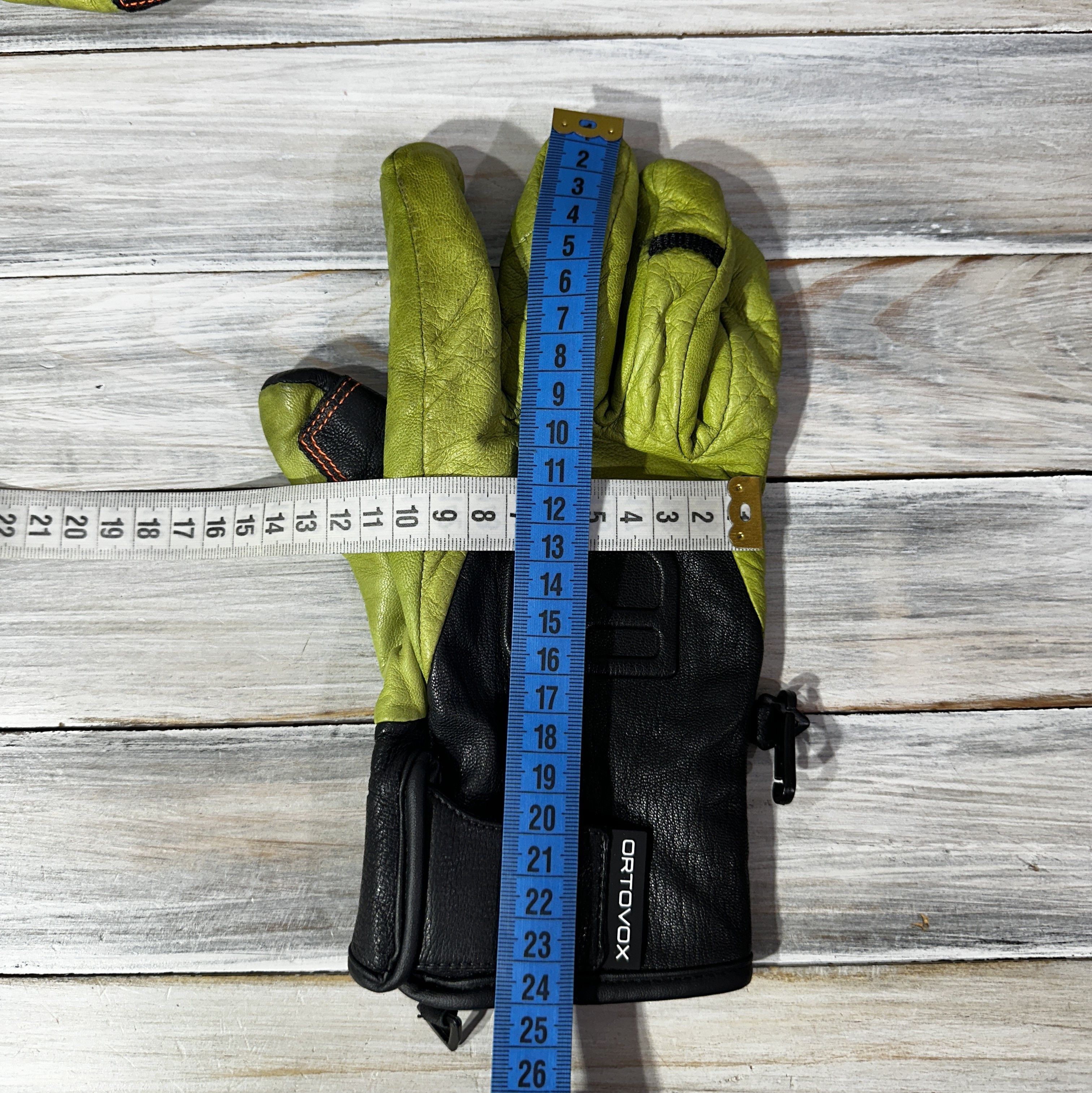 ORTOVOX ORTOVOX Snowboard Gloves Pro Leather Happy Green Ski Sport Size ONE SIZE - 17 Thumbnail