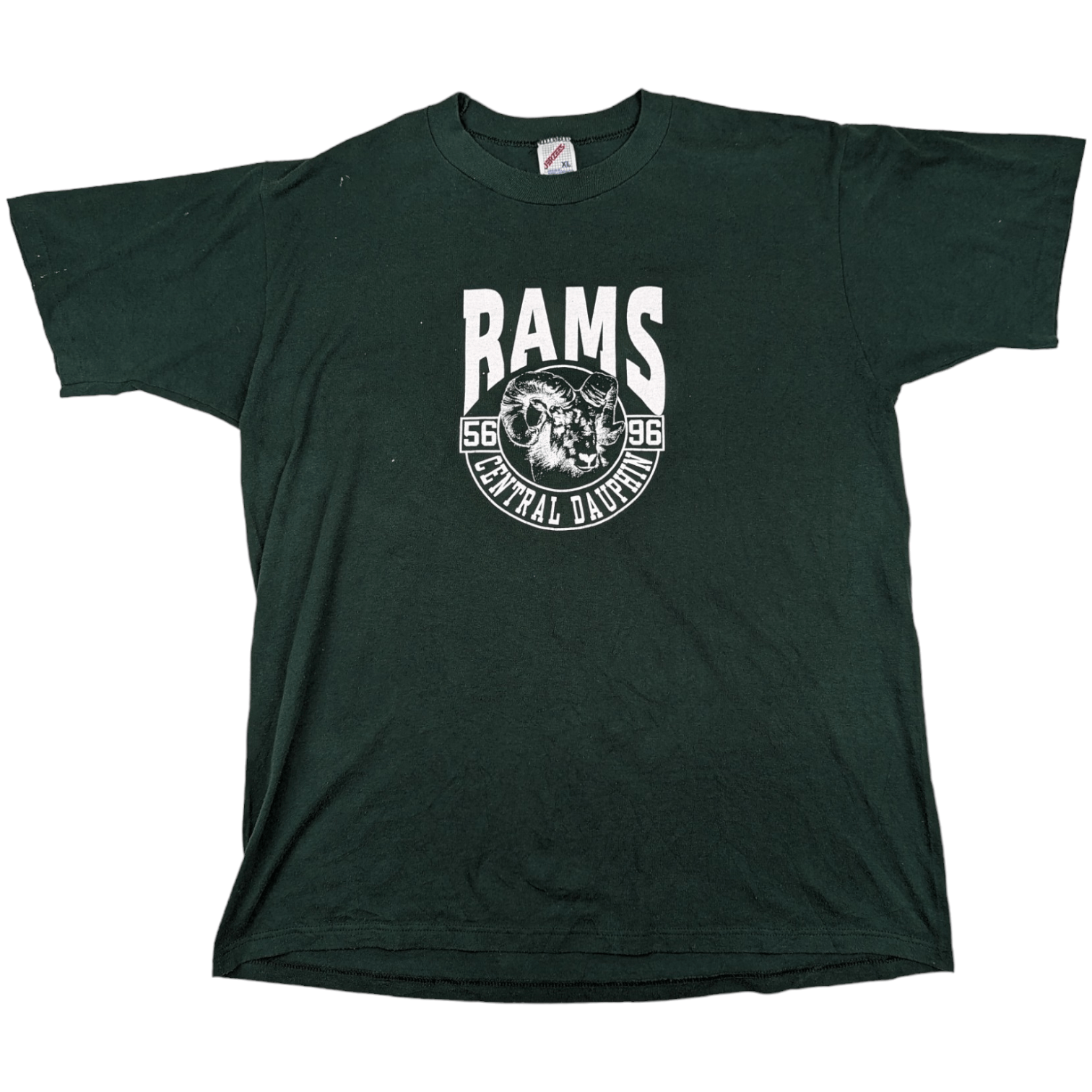 NFL Vintage 90's RAMS Central Dauphin American Football T-Shirt Size US XL / EU 56 / 4 - 2 Thumbnail