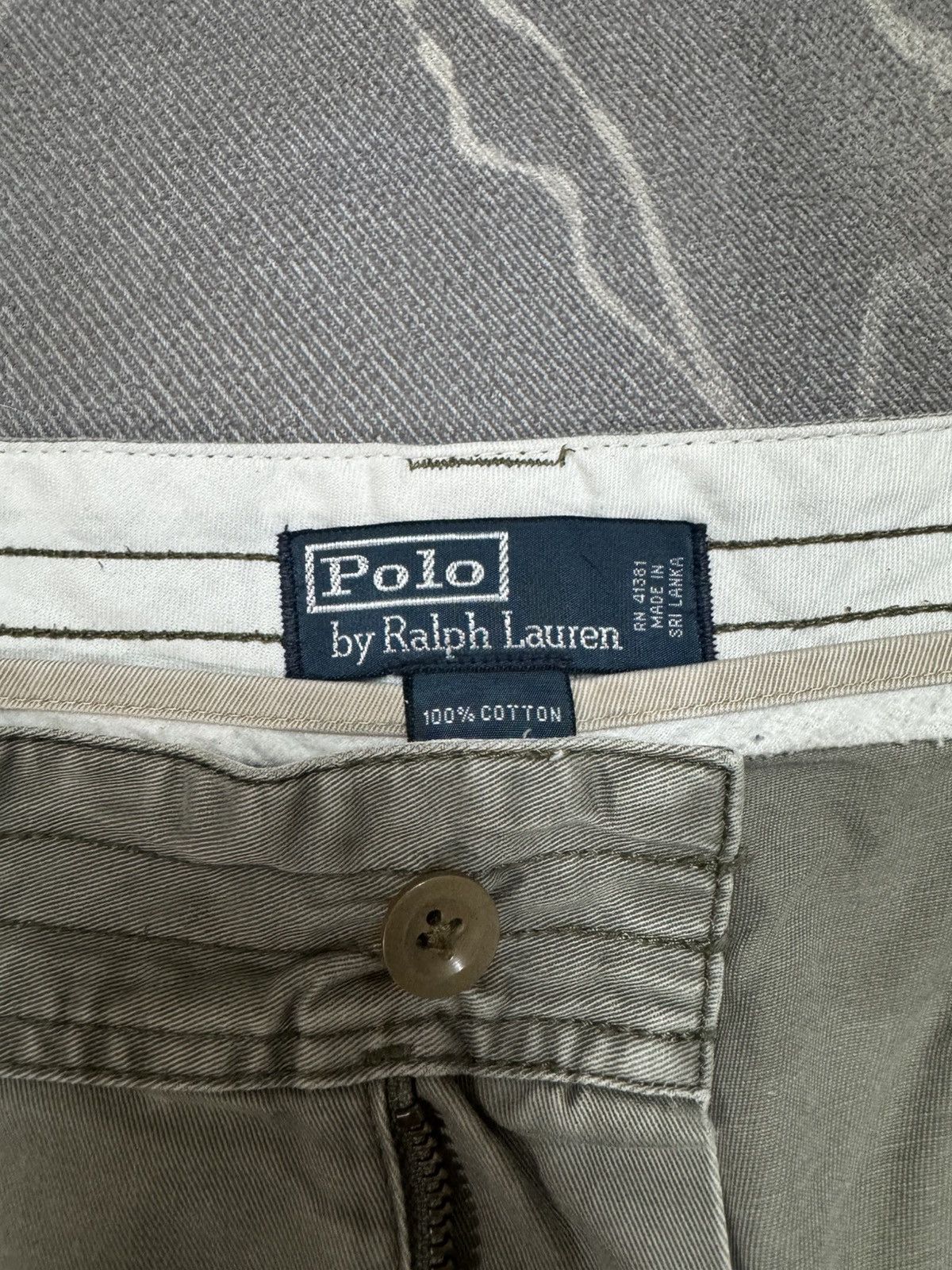 Polo Ralph Lauren Vintage Trashed Sun Faded Polo Ralph Lauren Short Pants Size US 42 / EU 58 - 6 Thumbnail