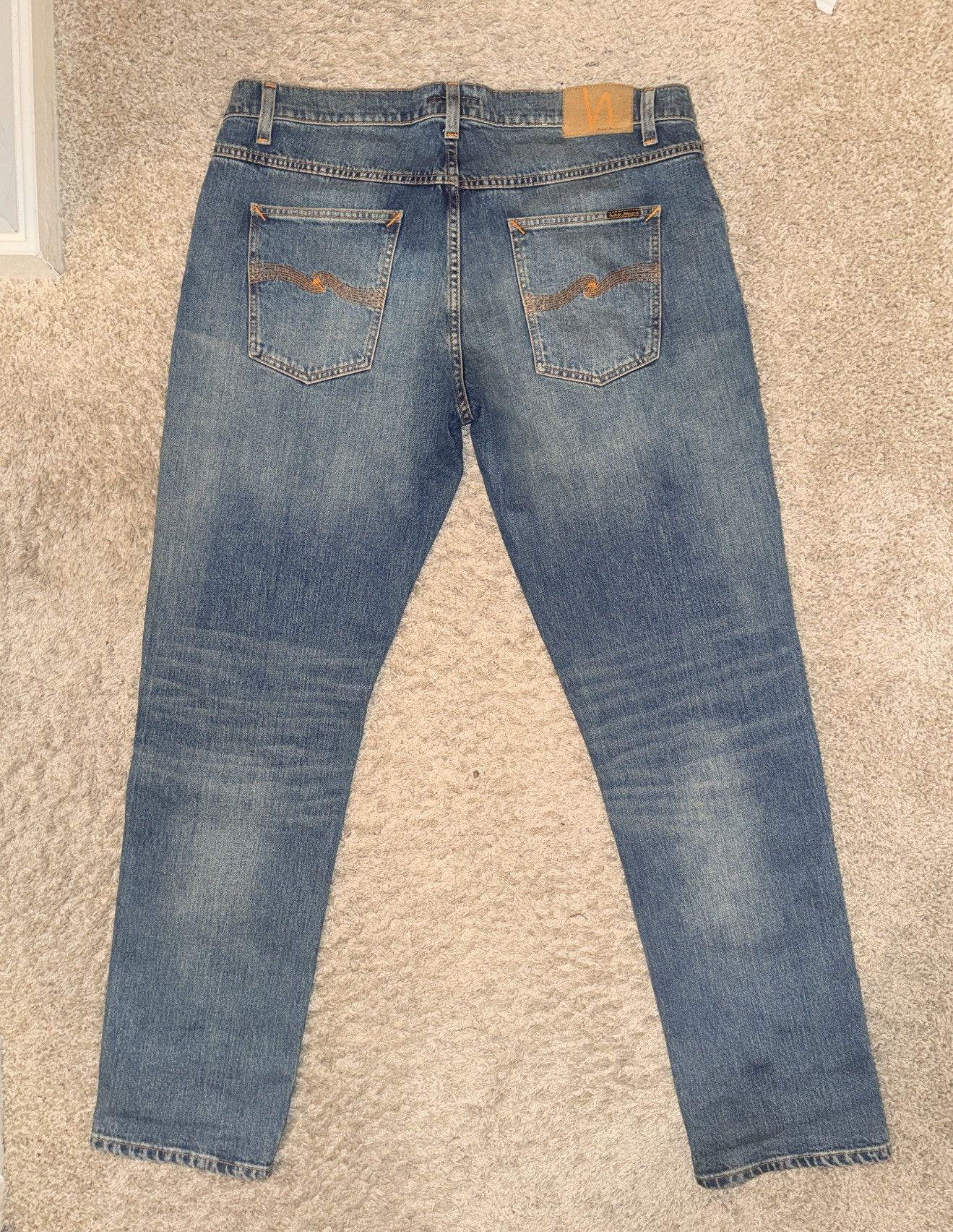 Nudie Jeans Nudie Jeans Solid Ollie Blue Clay Size US 38 / EU 54 - 7 Thumbnail