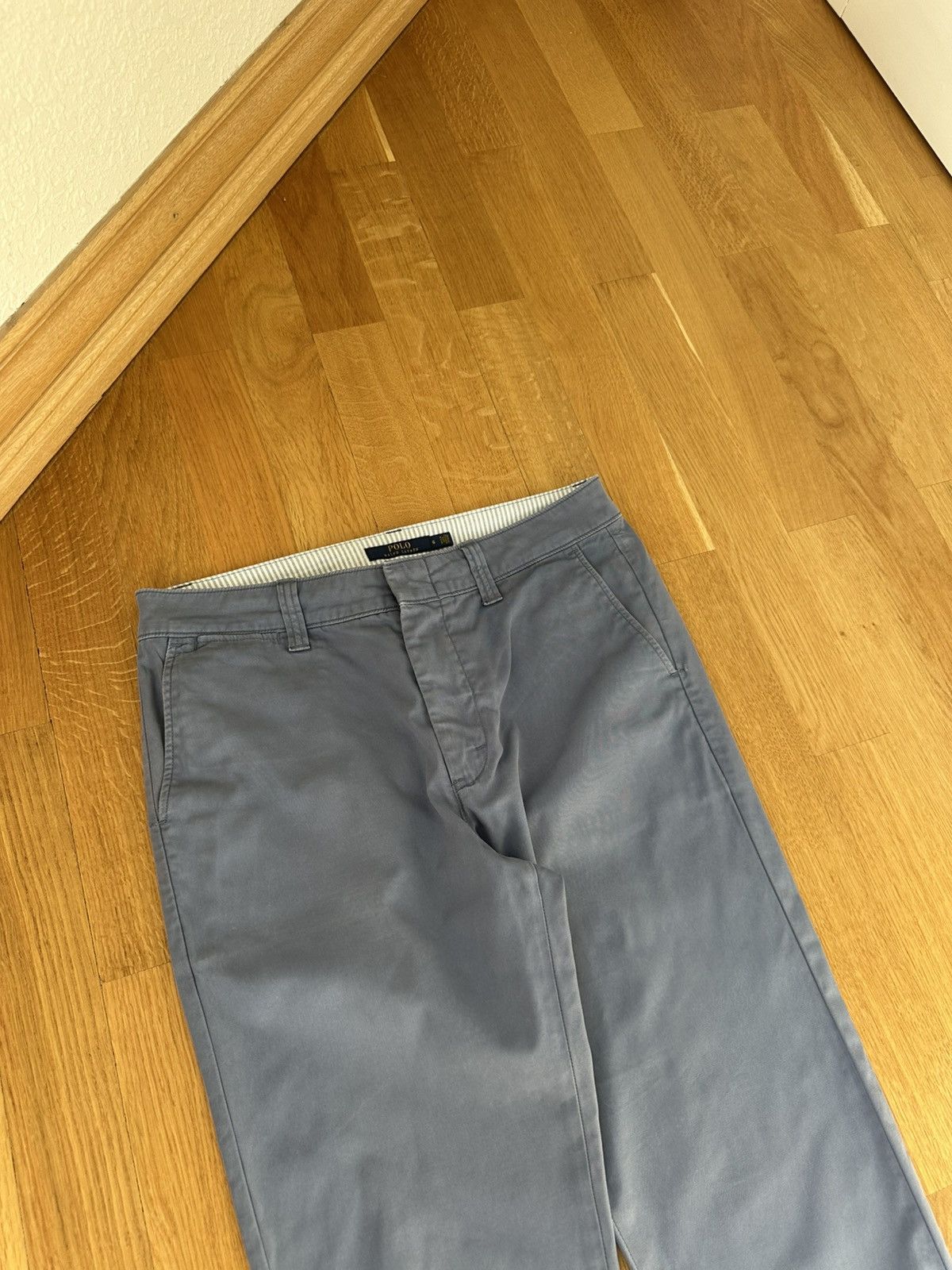 Polo Ralph Lauren Men’s Polo Ralph Lauren Casual Pants Back Logo Fit Blue Size US 32 / EU 48 - 3 Thumbnail