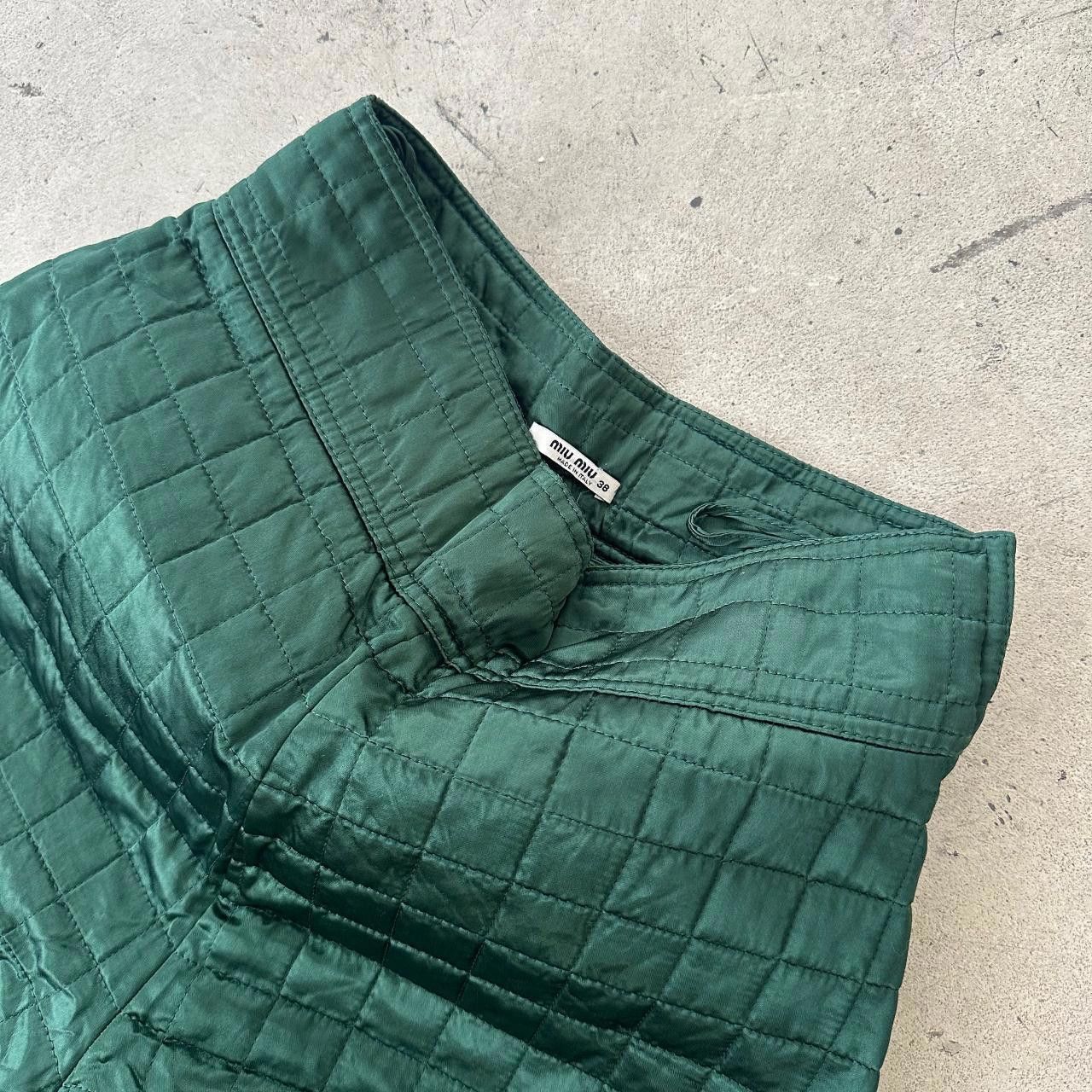 Miu Miu Miu Miu Quilted Culottes Size 26" / US 2 / IT 38 - 3 Thumbnail