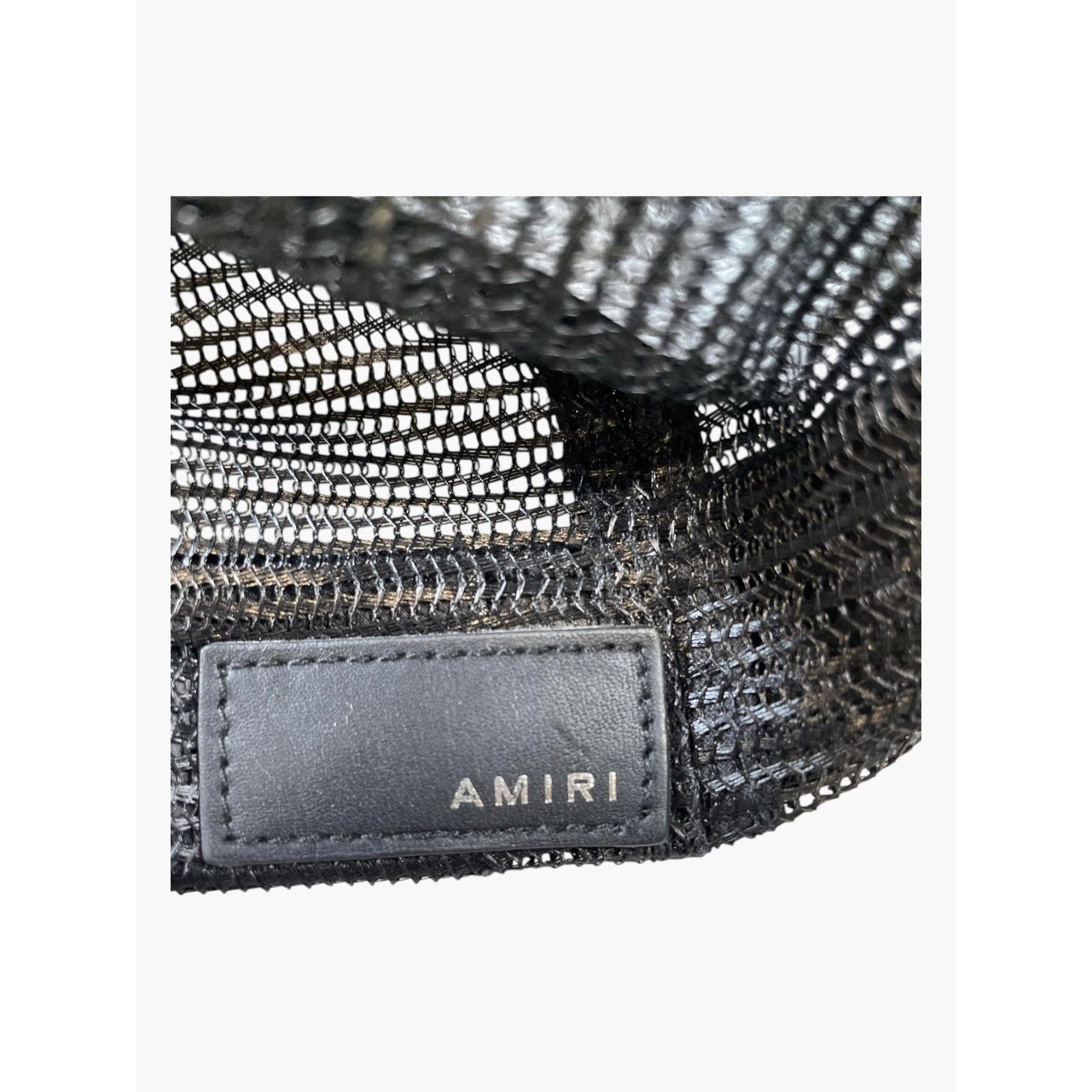 Amiri Amiri Arts District Black & Cream Trucker Size ONE SIZE - 9 Thumbnail