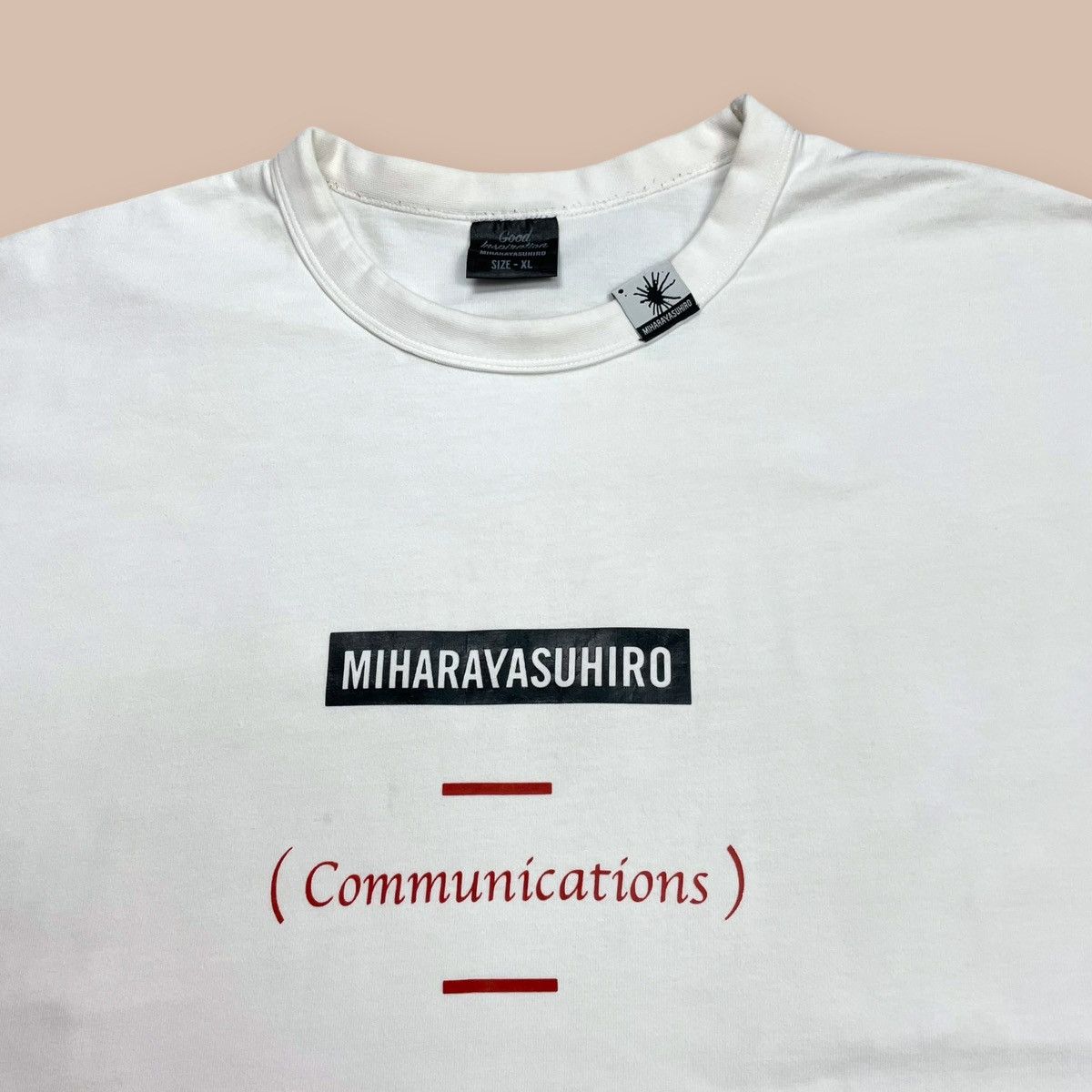 GU × Maison MIHARA YASUHIRO GU & MIHARA YASUHIRO collaborate "Good Inspiration" Tee Size US XL / EU 56 / 4 - 3 Thumbnail