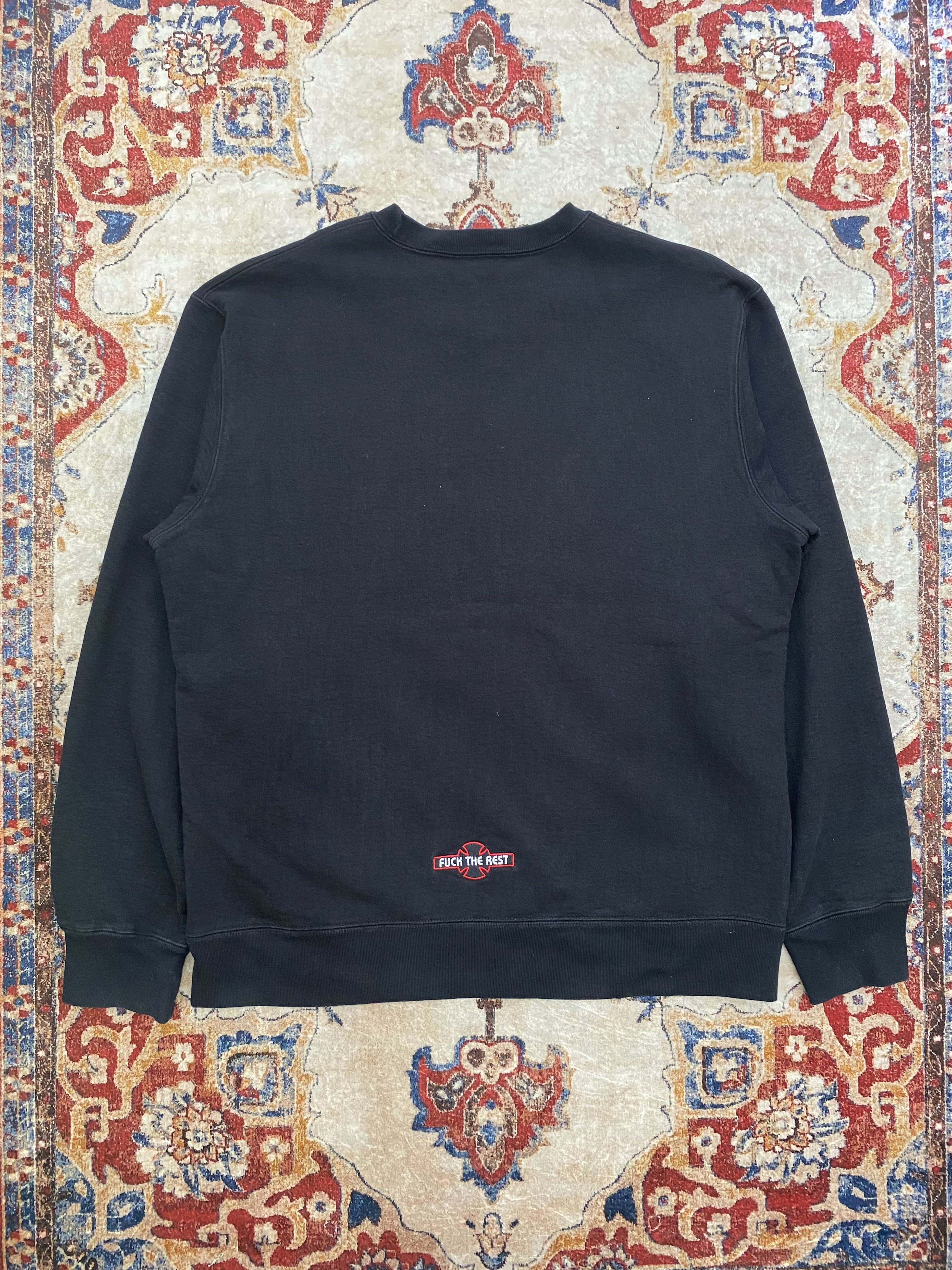 Independent Truck Co. × Supreme Supreme x Independent Fuck The Rest Crewneck Size US XL / EU 56 / 4 - 2 Thumbnail