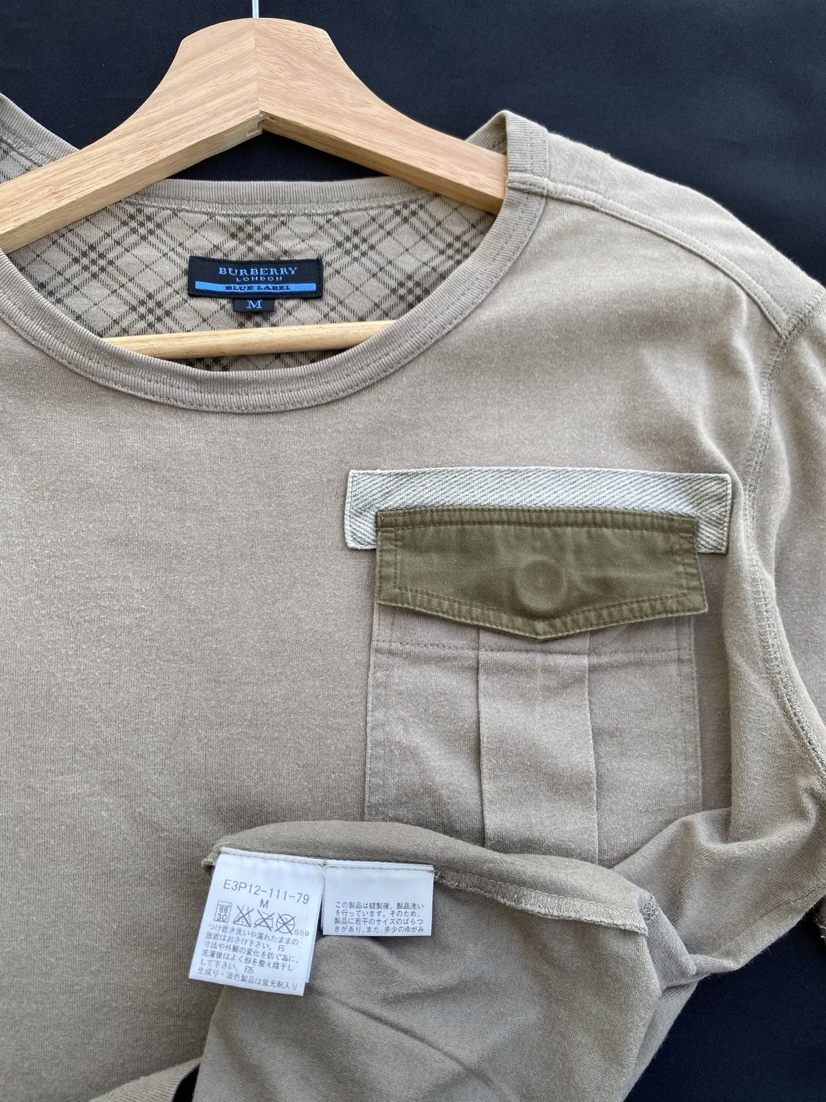 Burberry Rare Vintage Burberry Blue Label Tshirt Size US M / EU 48-50 / 2 - 9 Thumbnail