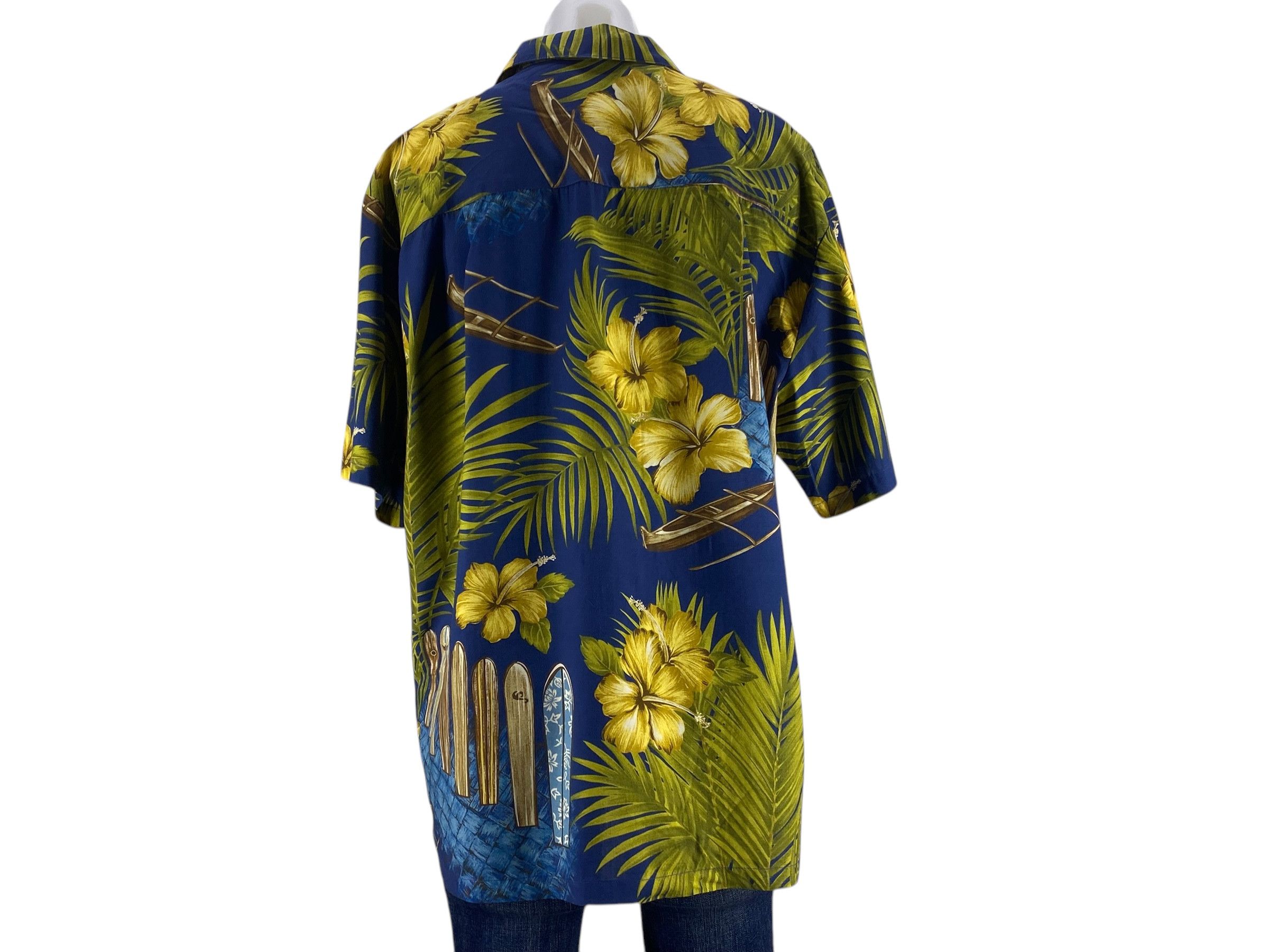 Diamond Head × Vintage Diamond Head Vintage Hawaiian Shirt Floral Print Summer Size US M / EU 48-50 / 2 - 2 Thumbnail