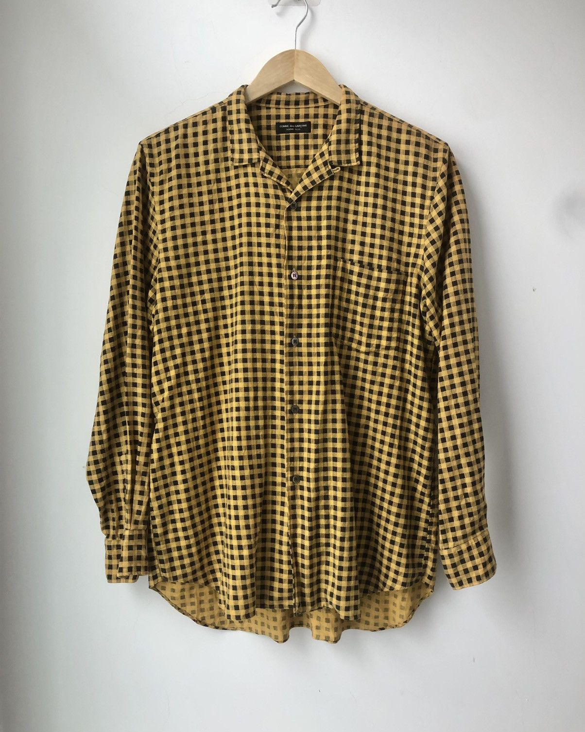 Comme des Garcons Cdgh+ gingham camp shirt Size US M / EU 48-50 / 2 - 1 Thumbnail