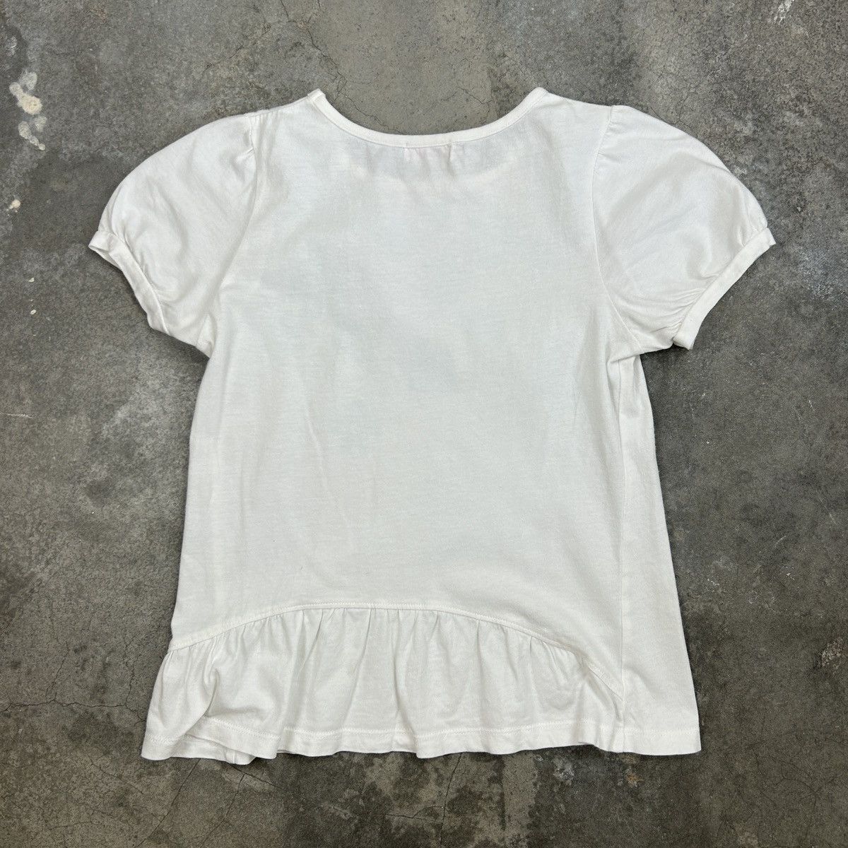 Japanese Brand Mezzo Piano - Baby Tee Size XXS / US 00 / IT 34 - 2 Thumbnail