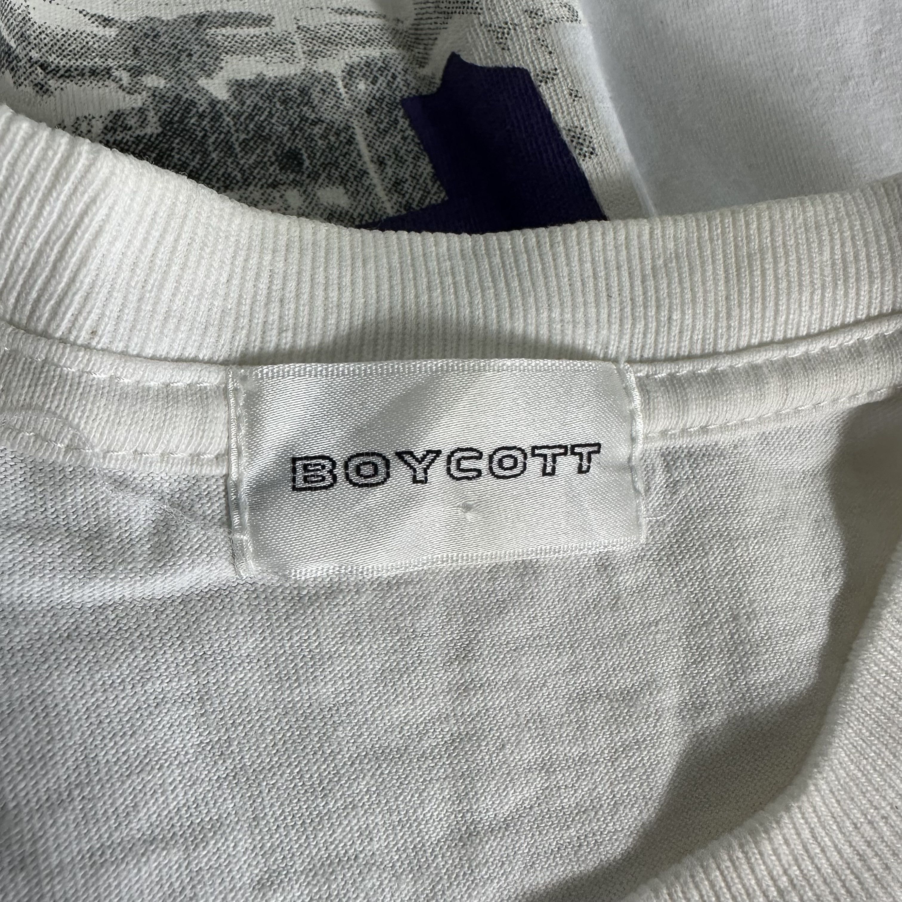 Boycott 🔥RARE🔥Vintage Boycott Japanese Streetwear T-shirt Size US M / EU 48-50 / 2 - 4 Thumbnail