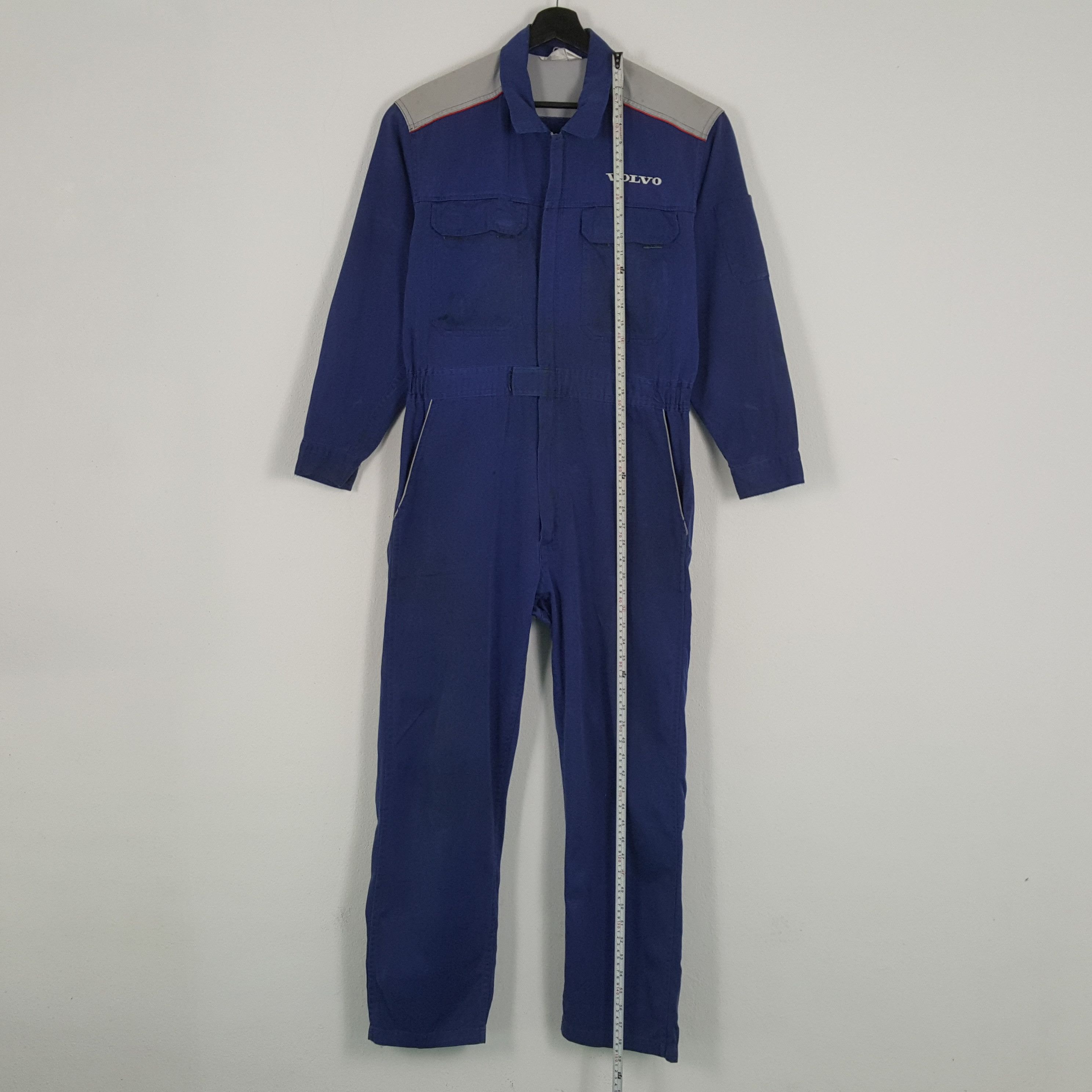 Vintage VOLVO Workwear Racing Style Motorsports Coverall Jacket Size US L / EU 52-54 / 3 - 7 Thumbnail