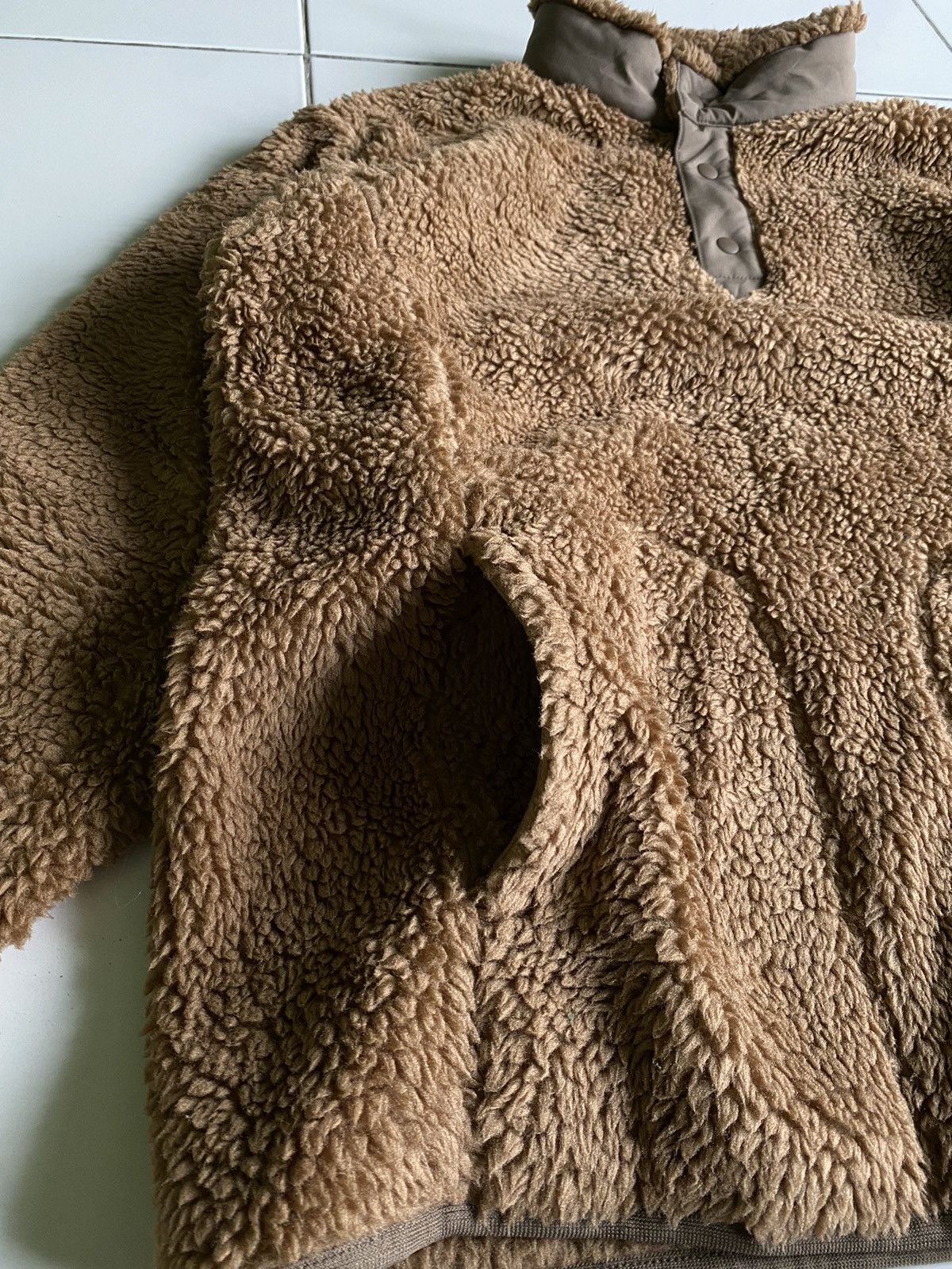 Uniqlo × White Mountaineering Uniqlo Fleece sherpa Snap T Size US M / EU 48-50 / 2 - 4 Thumbnail