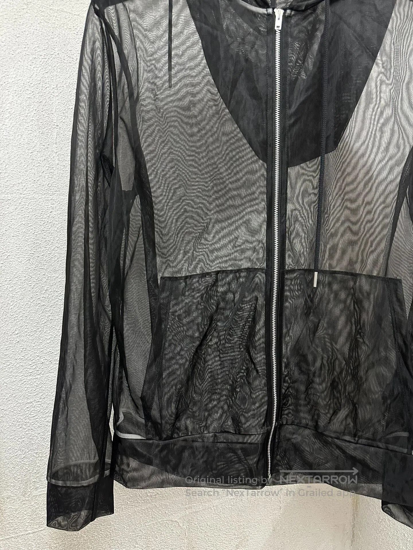 Helmut Lang helmut lang sheer mesh hoodie size M. Size US M / EU 48-50 / 2 - 3 Thumbnail