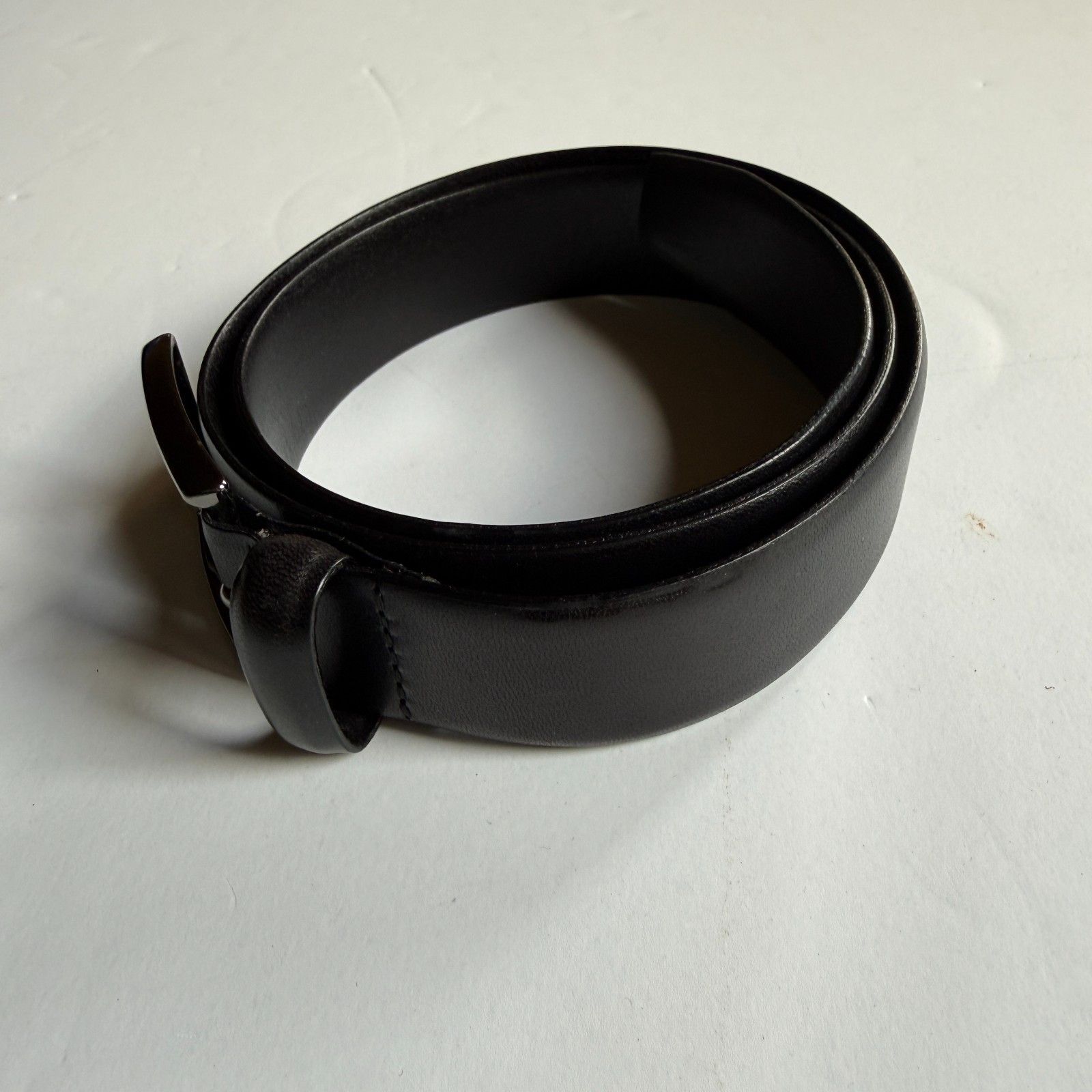 Hugo Boss HUGO BOSS Boss Celie Black Leather Belt - 34 Waist Size 34 - 3 Thumbnail