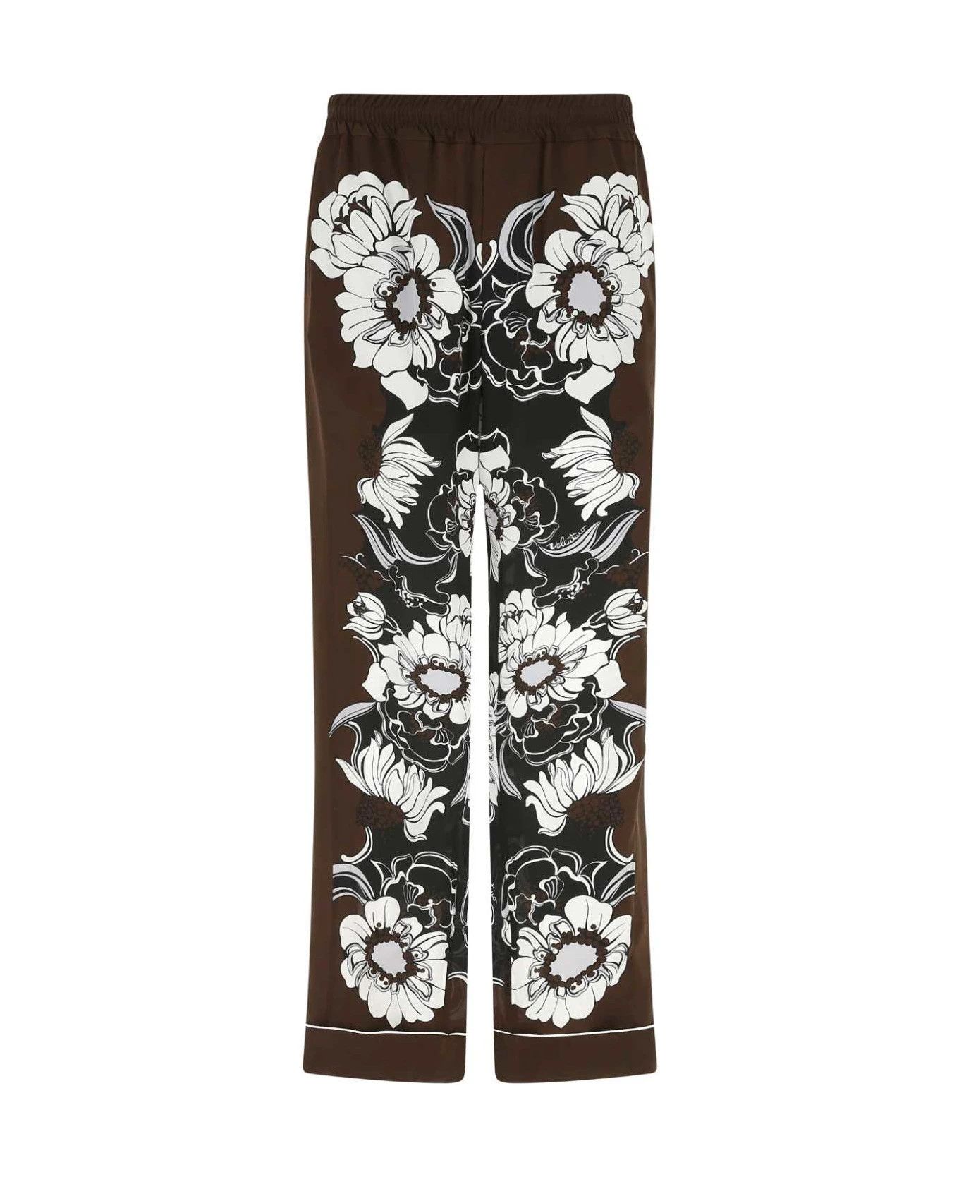 Valentino o1y0525 Jogger & Sweatpant in Dark Brown/White Size US 34 / EU 50 - 1 Thumbnail