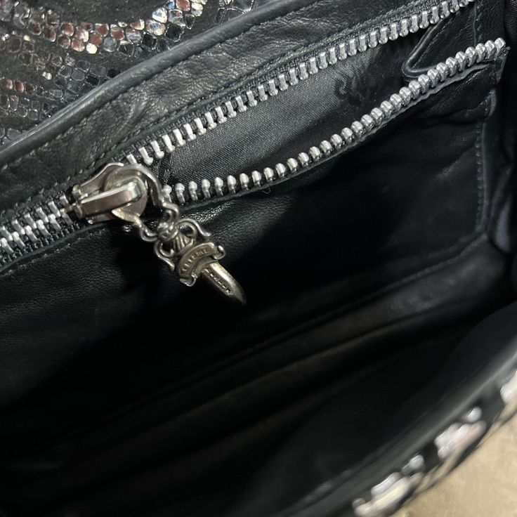 Chrome Hearts CH Metallic Zebra Dinner Purse Size ONE SIZE - 8 Thumbnail
