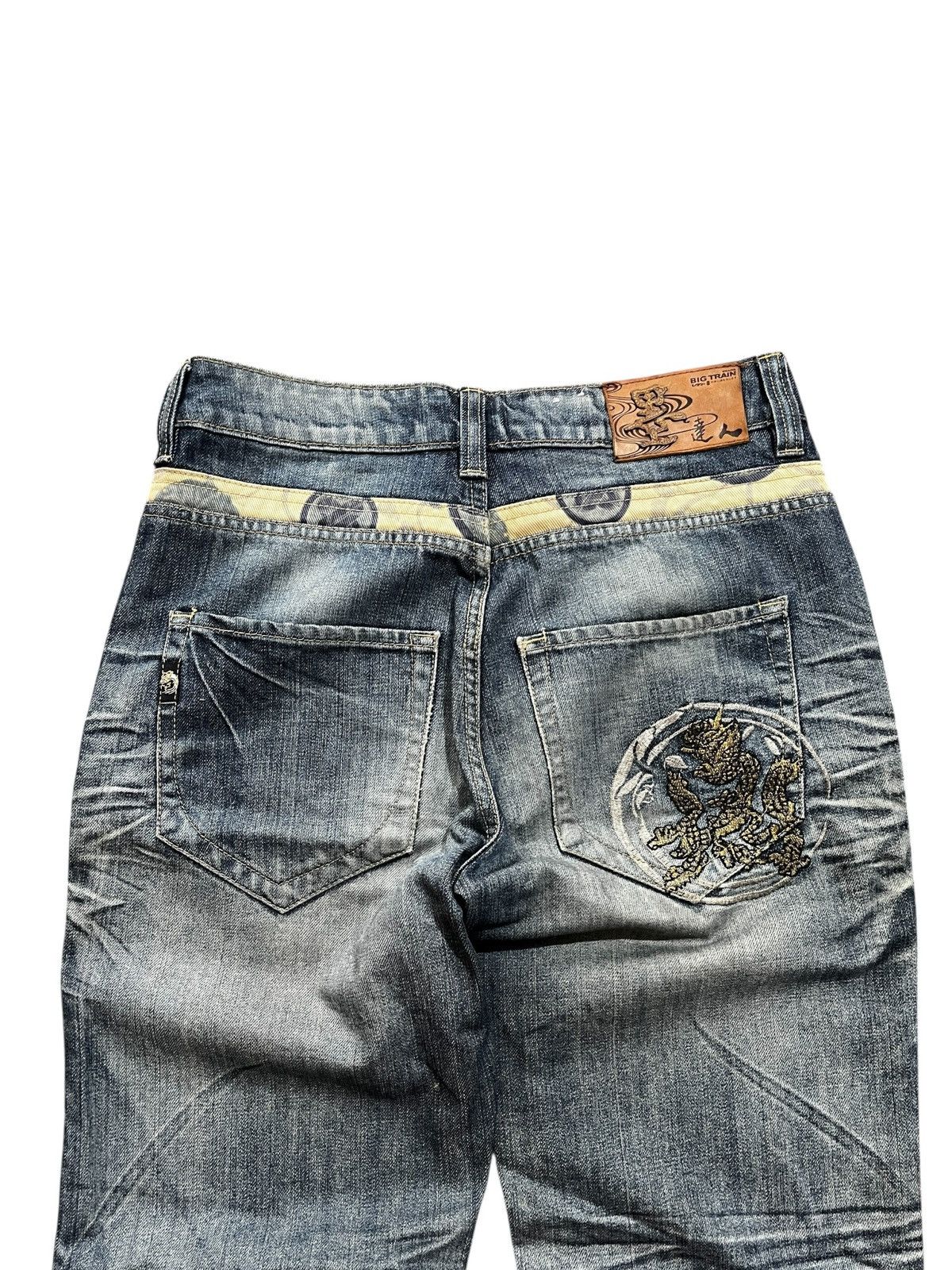 Japanese Brand Vintage Big Train Osaka Japan Japanese Brand Jeans Size US 31 - 2 Thumbnail