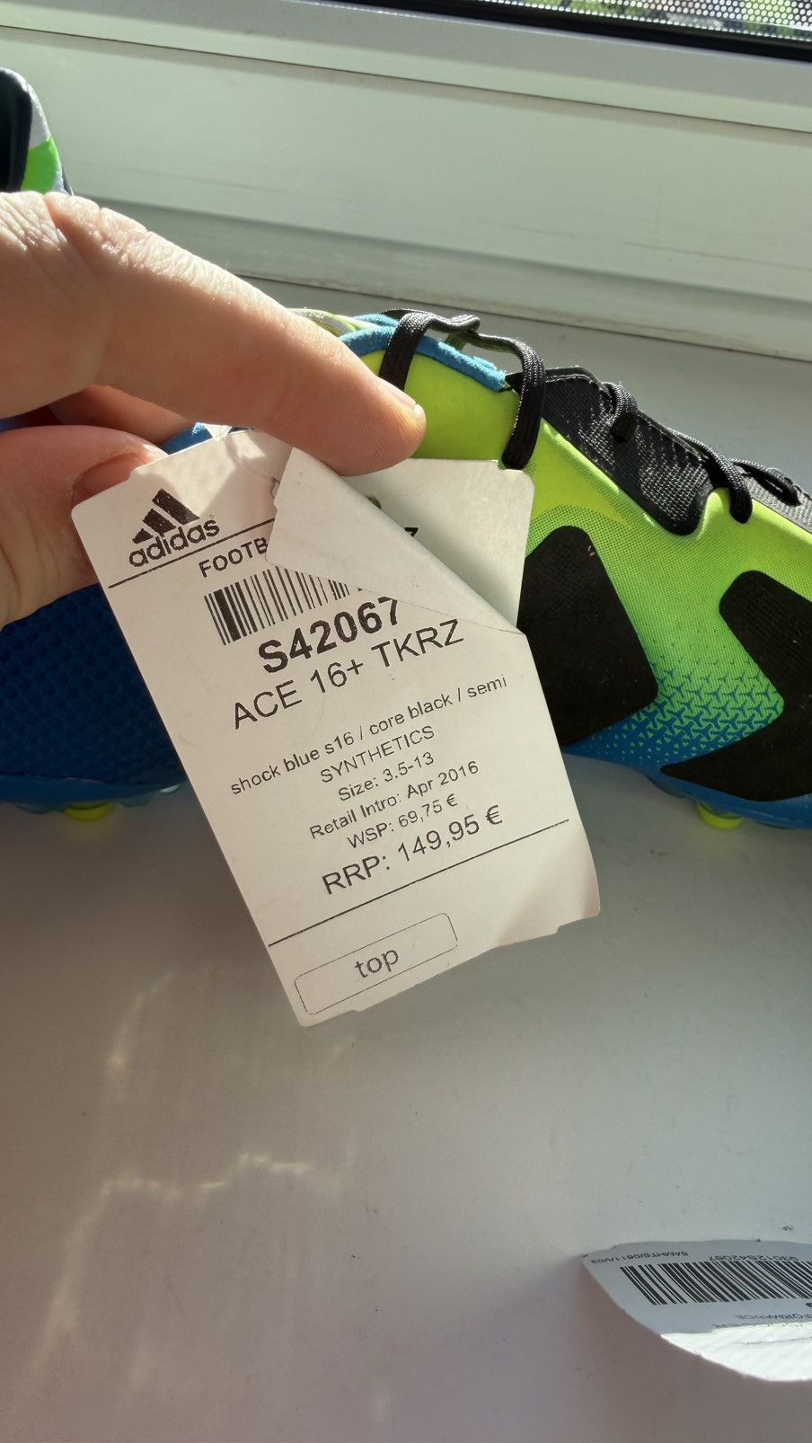 Adidas Adidas ACE 16+ TKRZ Size US 9 / EU 42 - 7 Thumbnail