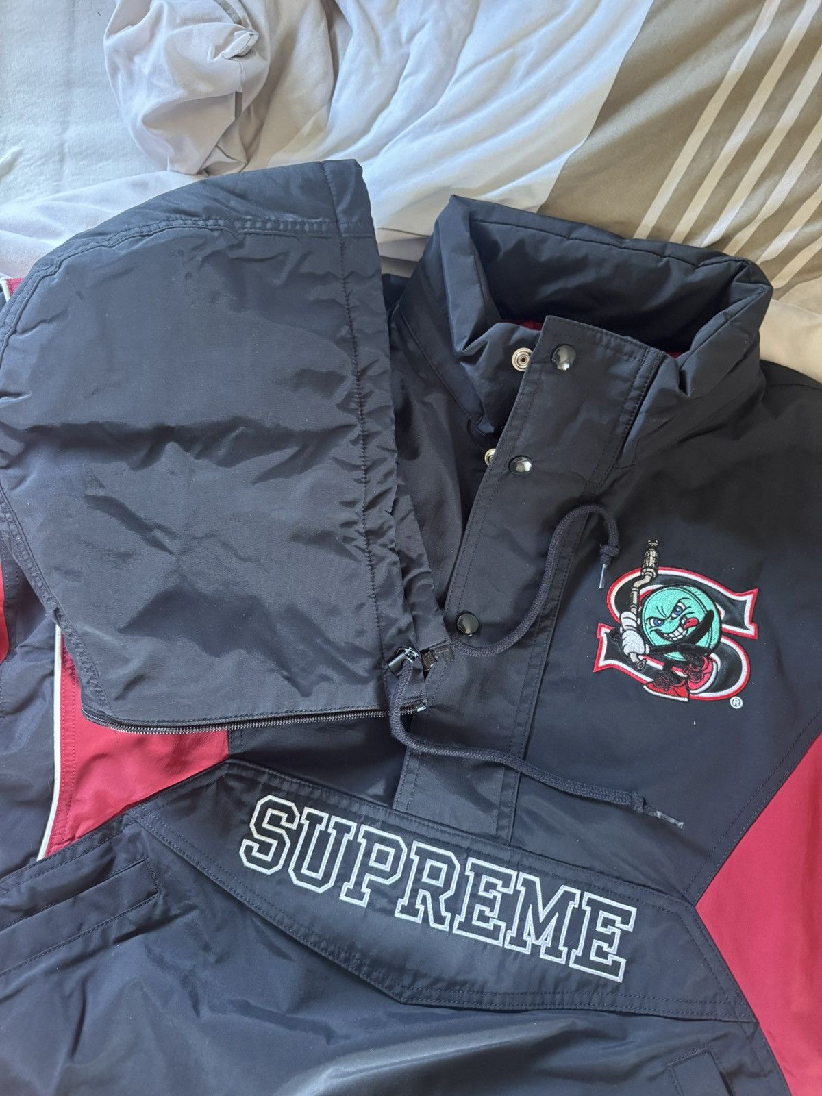 Supreme Supreme SALEM Stadium Jacket Size US L / EU 52-54 / 3 - 3 Thumbnail