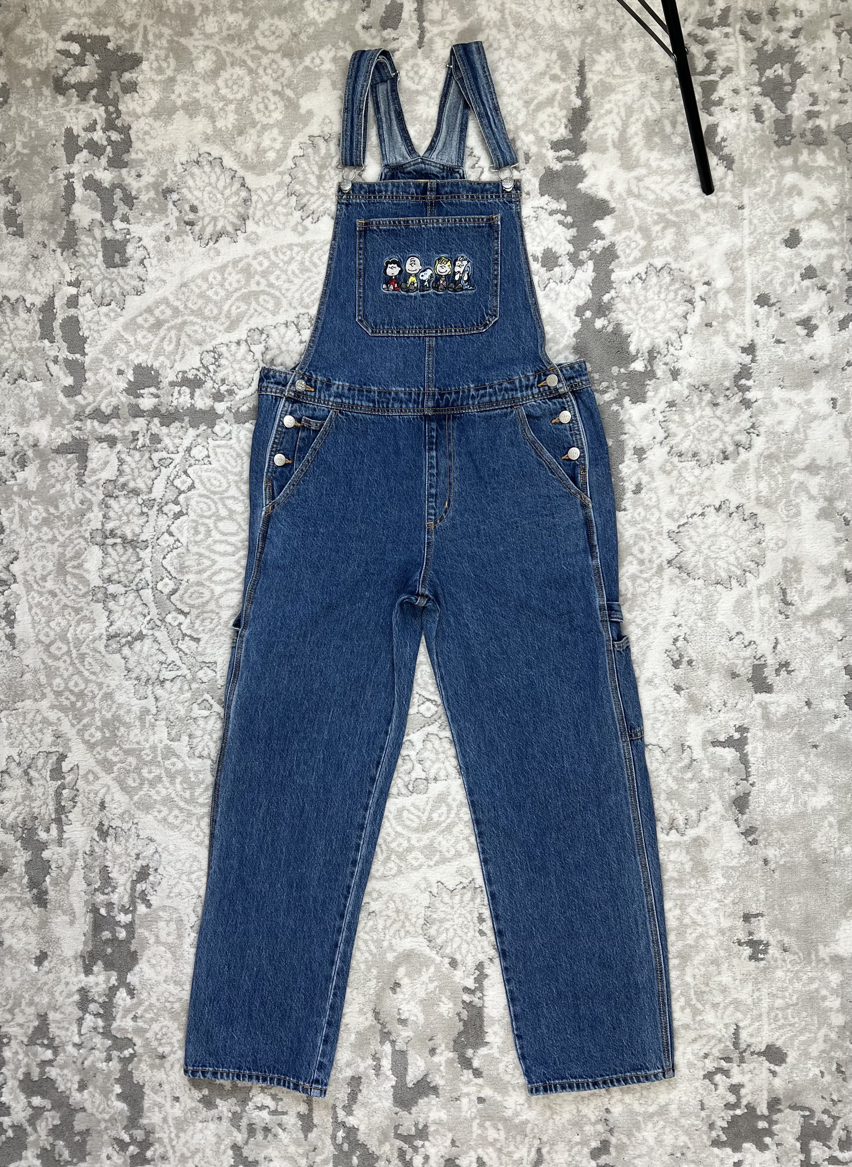 Peanuts × Pull & Bear Pull&Bear Jumpsuits Snoopy Peanuts Women L Size 30" / US 8 / IT 44 - 1 Thumbnail