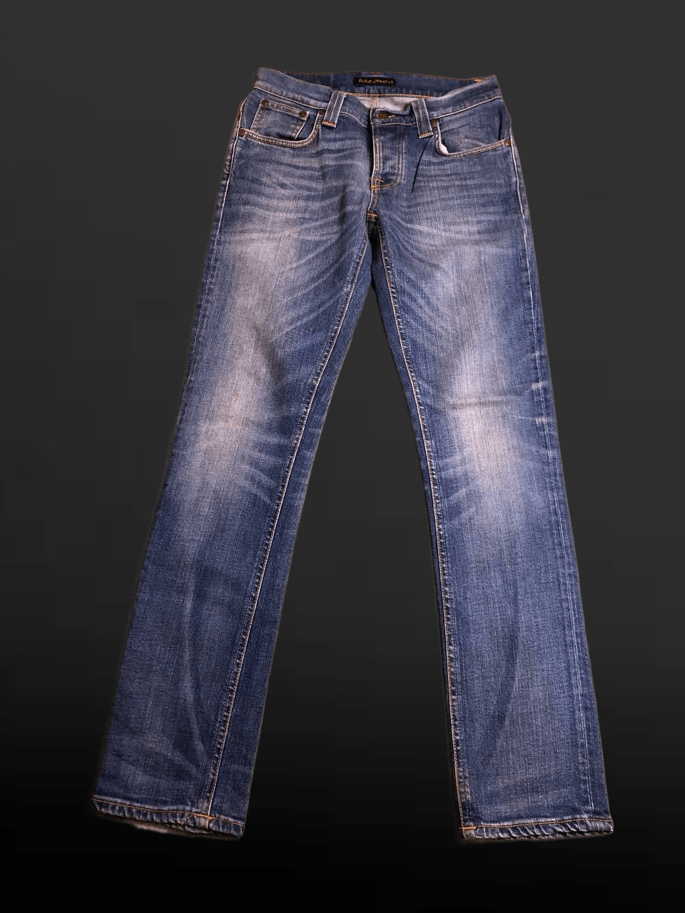 Nudie Jeans Nudie Jeans Mens Blue Hank Rey Straight Leg Regular Size US 28 / EU 44 - 1 Thumbnail
