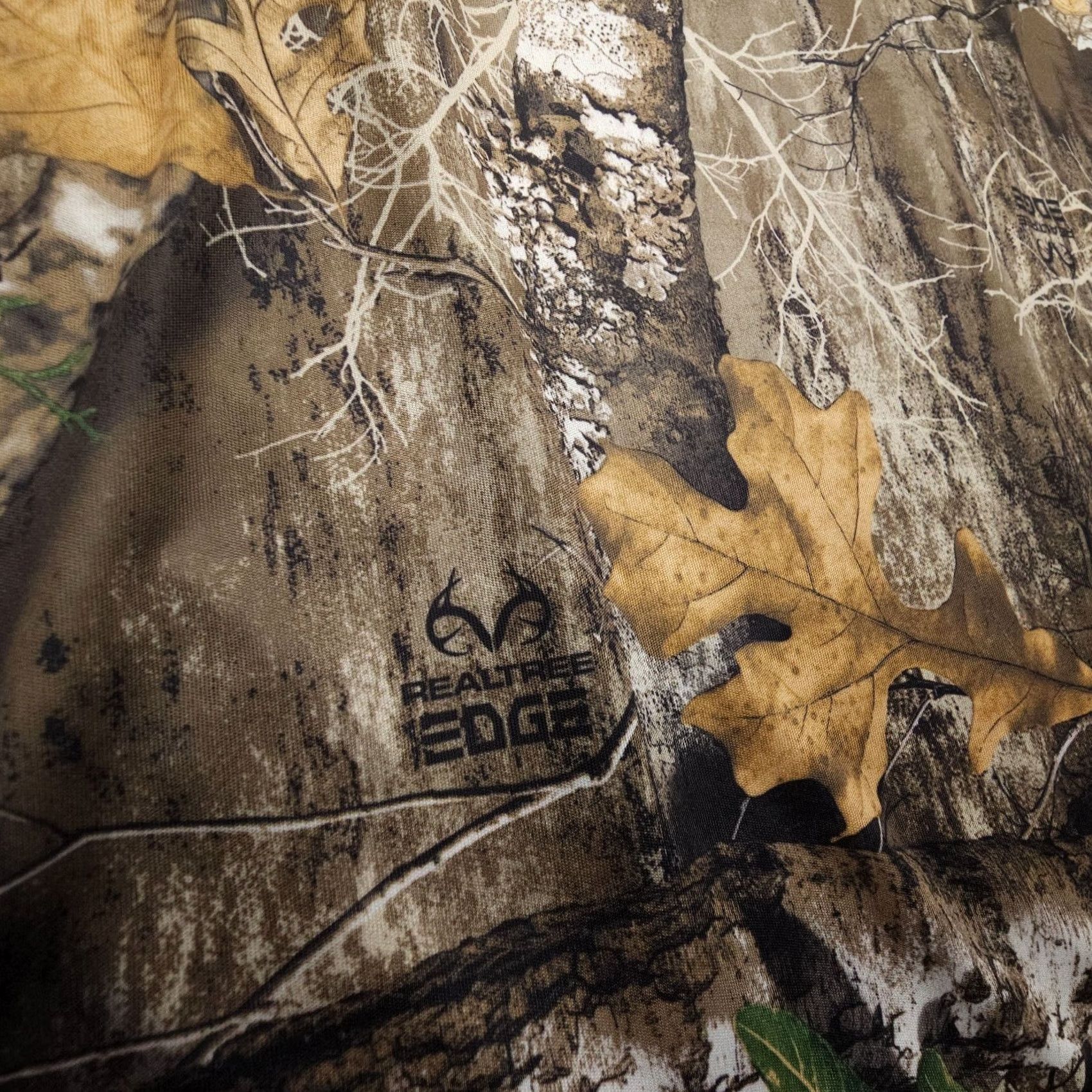 Realtree Realtree Edge Camo Long Sleeve Shirt Mens XL Stretch Wicking Hunting Light Size US XL / EU 56 / 4 - 5 Thumbnail