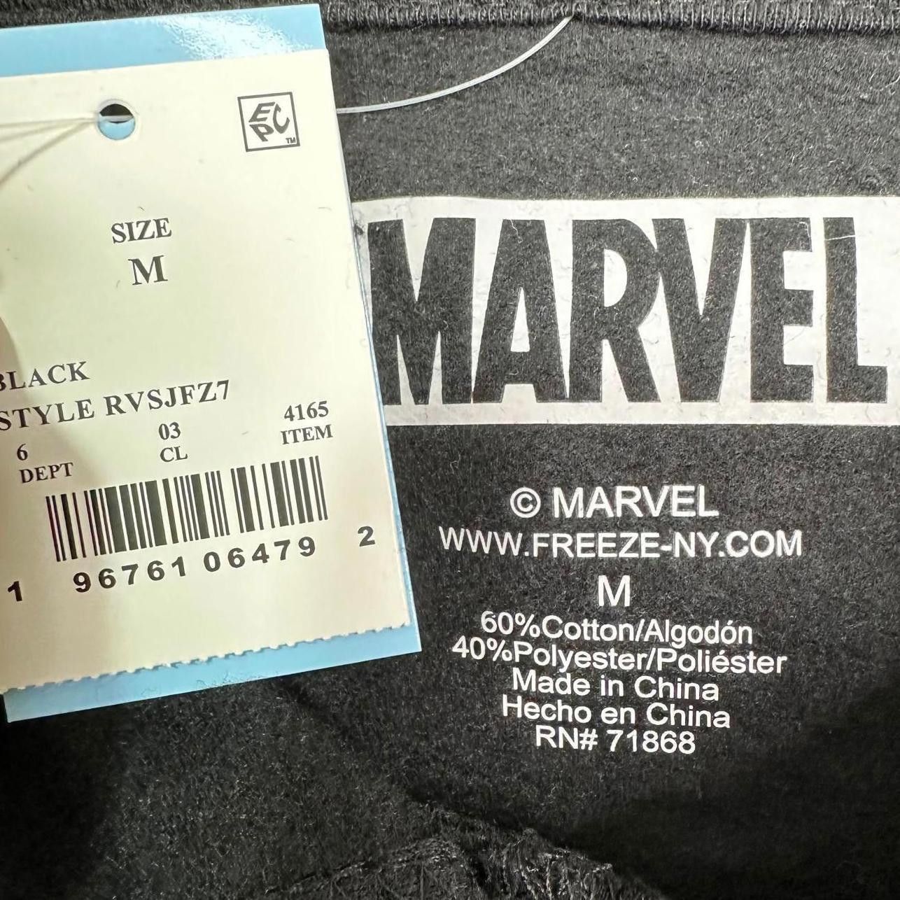 Marvel Comics NWT Marvel Black Panther Women's Cropped Hoodie Black Size M Size M / US 6-8 / IT 42-44 - 6 Thumbnail