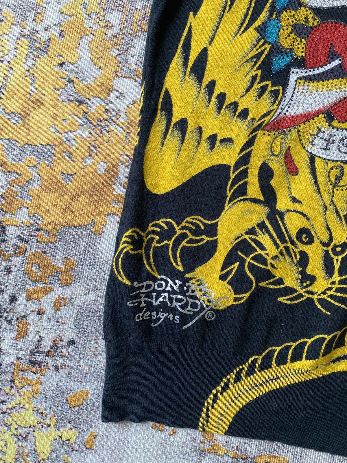 Ed Hardy 2000s Ed Hardy By Christian Audigier Sleeveless Fullzip Size US S / EU 44-46 / 1 - 11 Thumbnail