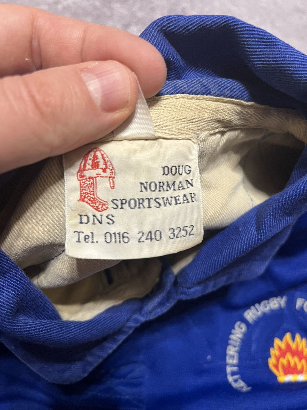 Vintage England rugby league Kettering RFC player issue jersey Size US L / EU 52-54 / 3 - 6 Thumbnail