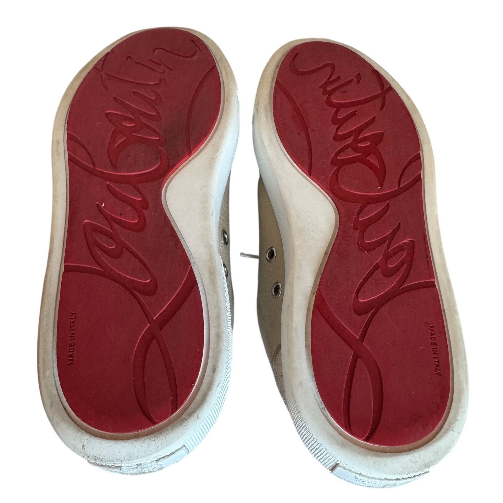 Christian Louboutin Christian Louboutin Pink Vierissima Orlato Flat Sneakers Size US 9 / IT 39 - 4 Thumbnail