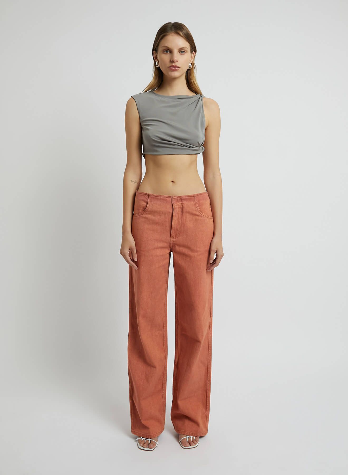 Christopher Esber Gesine Twisted Crop Size XS / US 0-2 / IT 36-38 - 3 Thumbnail