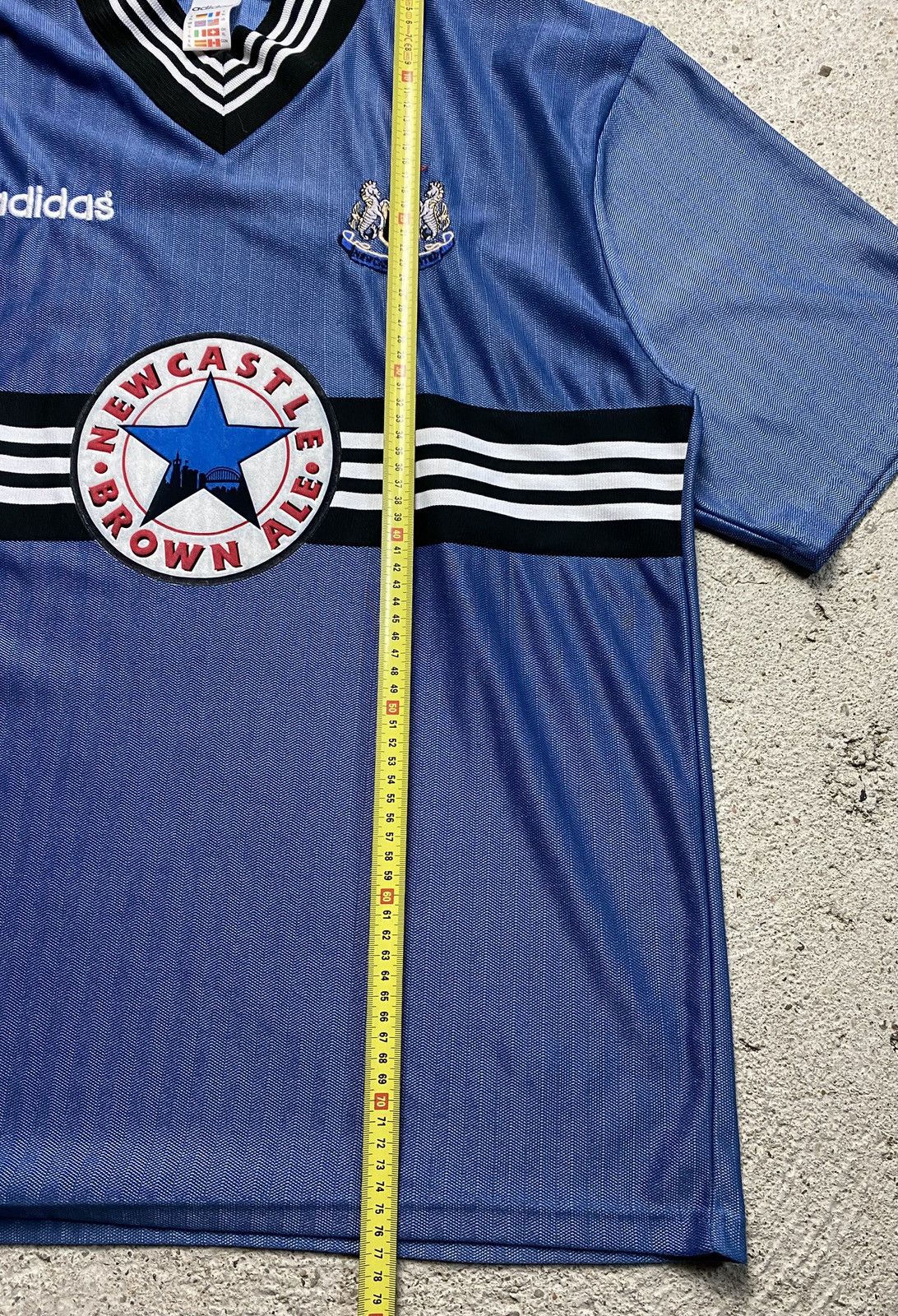Adidas Adidas Newcastle United 1996/97 vintage football away shirt Size US XL / EU 56 / 4 - 14 Thumbnail