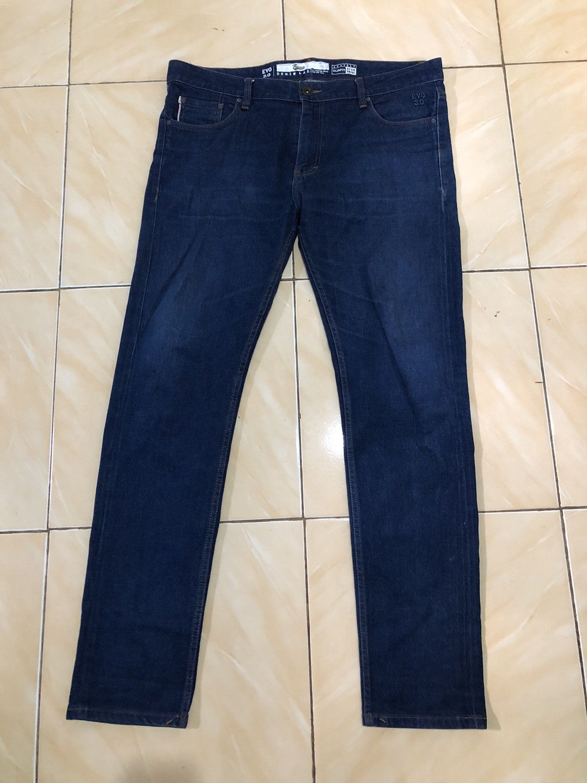 Free People Freeride EVO 3.0 Selvedge Denim Lab Jeans Size US 38 / EU 54 - 1 Thumbnail