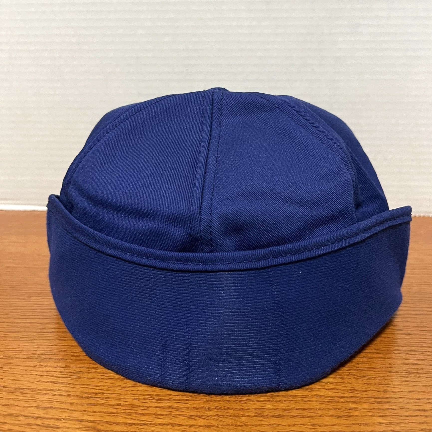 Vintage VINTAGE K-Products Bunge Hat Cap Winter Trapper Ear Neck Flap Blue Mens Adult 6 7/8 - 7 5/8 Trucker Hat 90s Punk Retro Rock Adjustable Neck Flap Men Size ONE SIZE - 4 Thumbnail