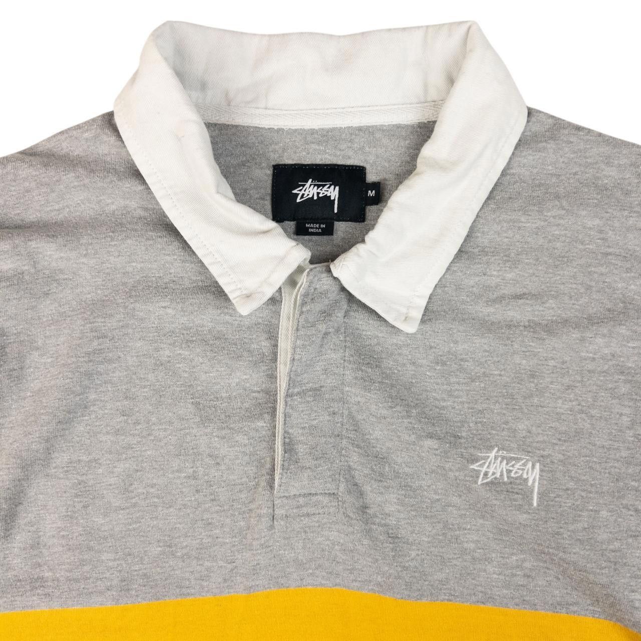 Stussy Stussy Long Sleeve Rugby Polo Shirt Size M Size US M / EU 48-50 / 2 - 3 Thumbnail