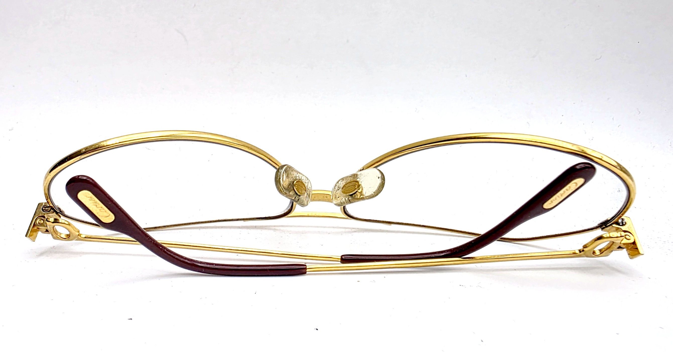 Cartier Vintage Cartier Vendome Santos Aviator Eyeglasses 18K Size ONE SIZE - 15 Thumbnail