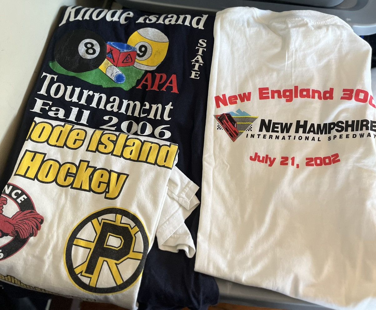 Anvil 3 vintage 2000s new england sports bundle racing hockey smok Size US XL / EU 56 / 4 - 1 Thumbnail