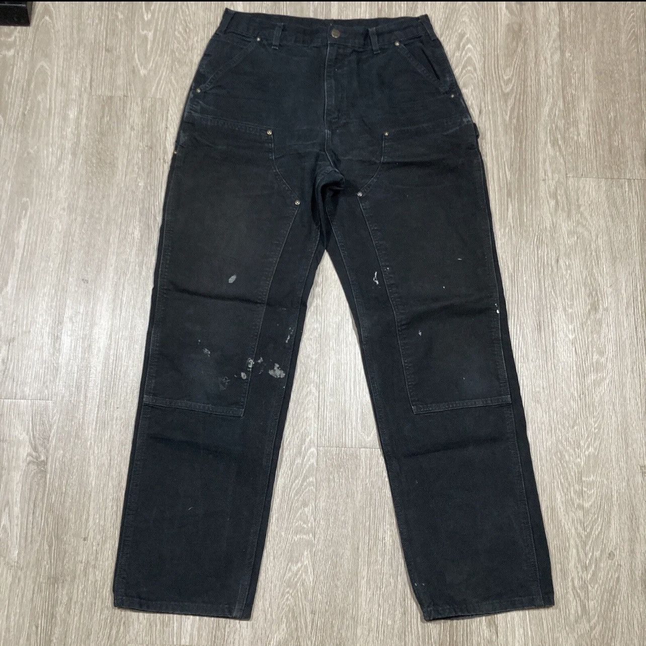 image of Carhartt Double Knee in Black, Men's (Size 34)