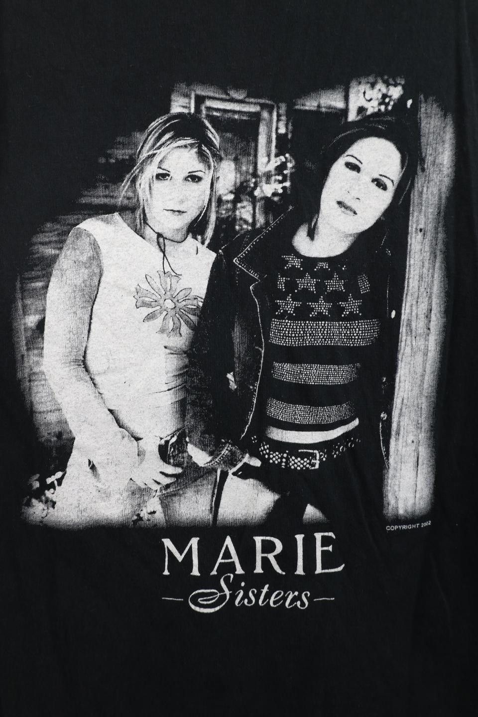 Vintage Vintage Y2K 2002 Country Music Marie Sisters Band T-Shirt Size M / US 6-8 / IT 42-44 - 4 Thumbnail