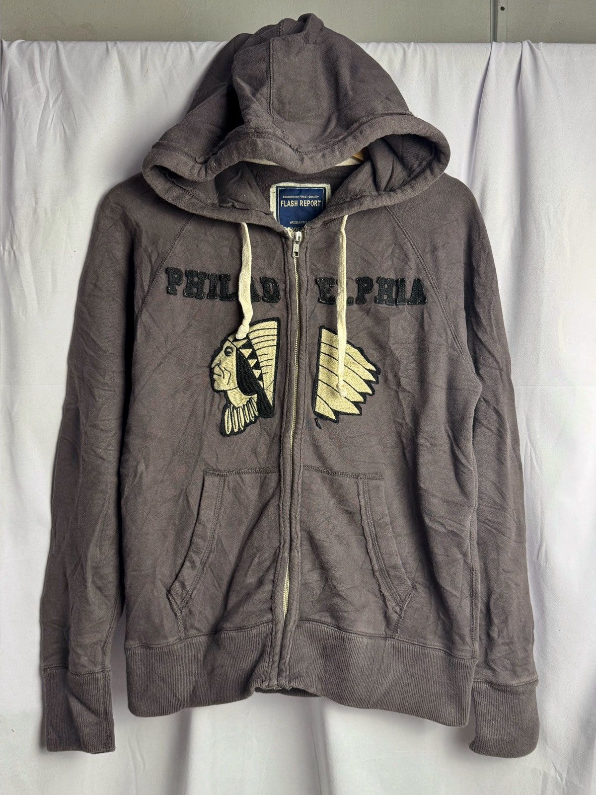 If Six Was Nine × Japanese Brand × Le Grande Bleu (L.G.B.) Japanese Flash Philadelphia Hoodie Indiana Size US M / EU 48-50 / 2 - 1 Thumbnail