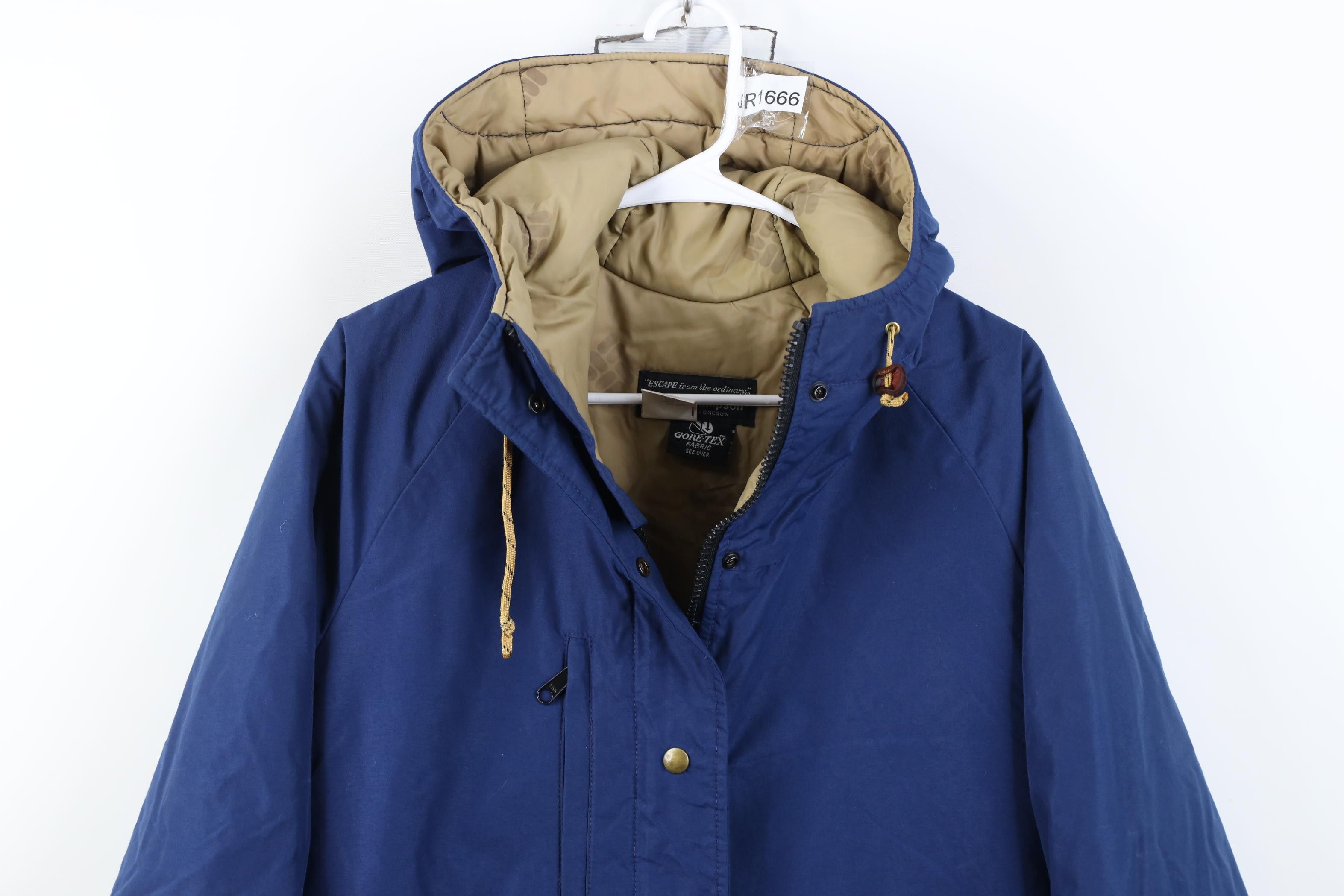 Vintage Vintage 80s Streetwear Waterproof Hooded Parka Jacket USA Size M / US 6-8 / IT 42-44 - 2 Thumbnail