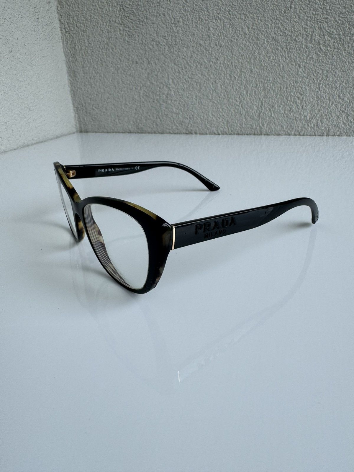 Prada Prada Milano Eyeglasses VPR 04W Frame Italy Size ONE SIZE - 2 Thumbnail