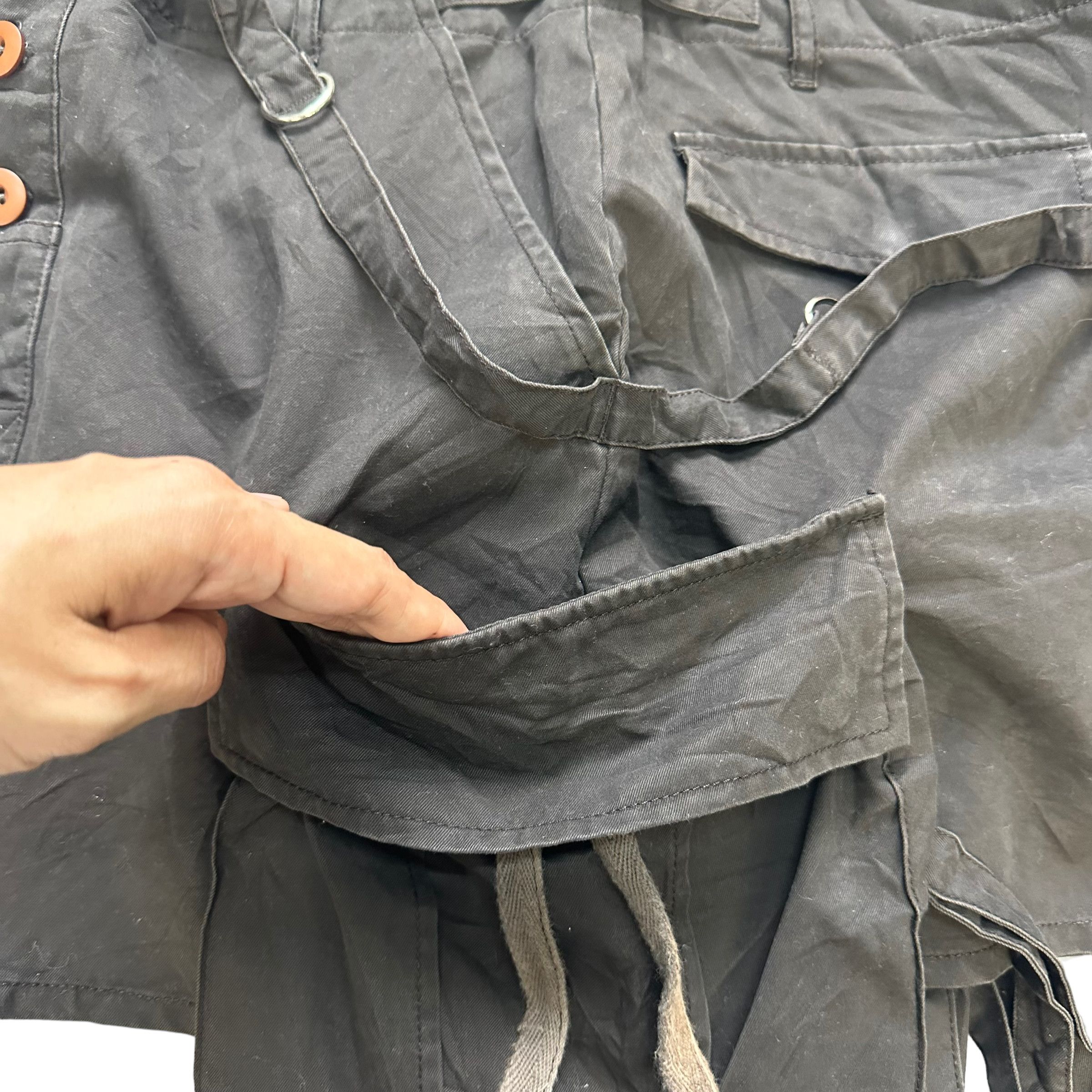 Japanese Brand BONDAGE🔥 BLUES HEROES ARMY URBAN ASSAULT SKIRT #7725-167 Size 32" / US 10 / IT 46 - 13 Thumbnail