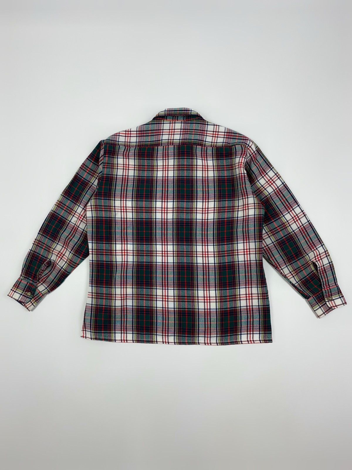 Vintage 1980’s Claybrooke Outdoors Boxy Plaid Button Up Shirt Size US L / EU 52-54 / 3 - 9 Thumbnail