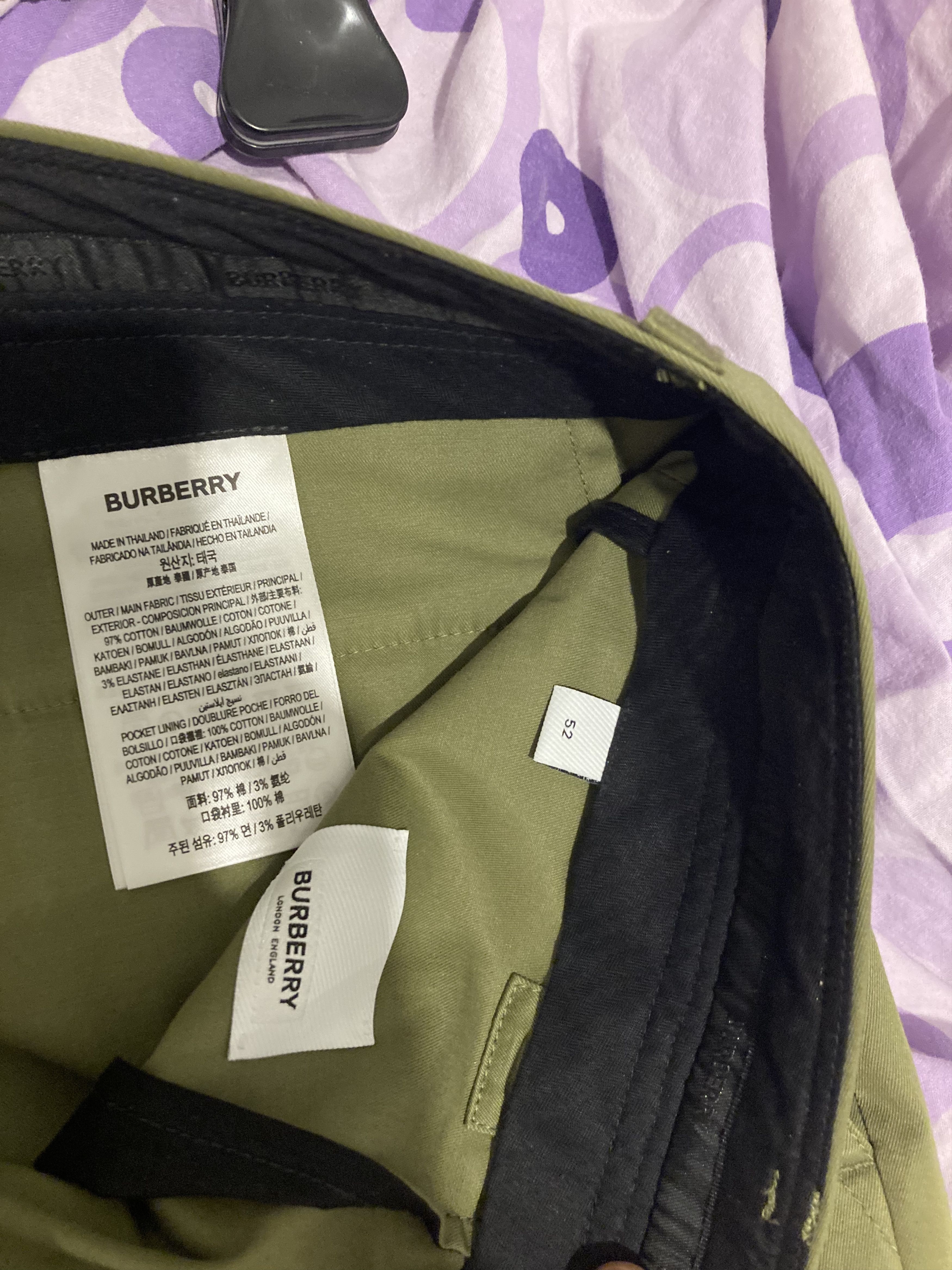 Burberry Burberry khaki Pant Size 36 (52IT) Size US 36 / EU 52 - 8 Thumbnail