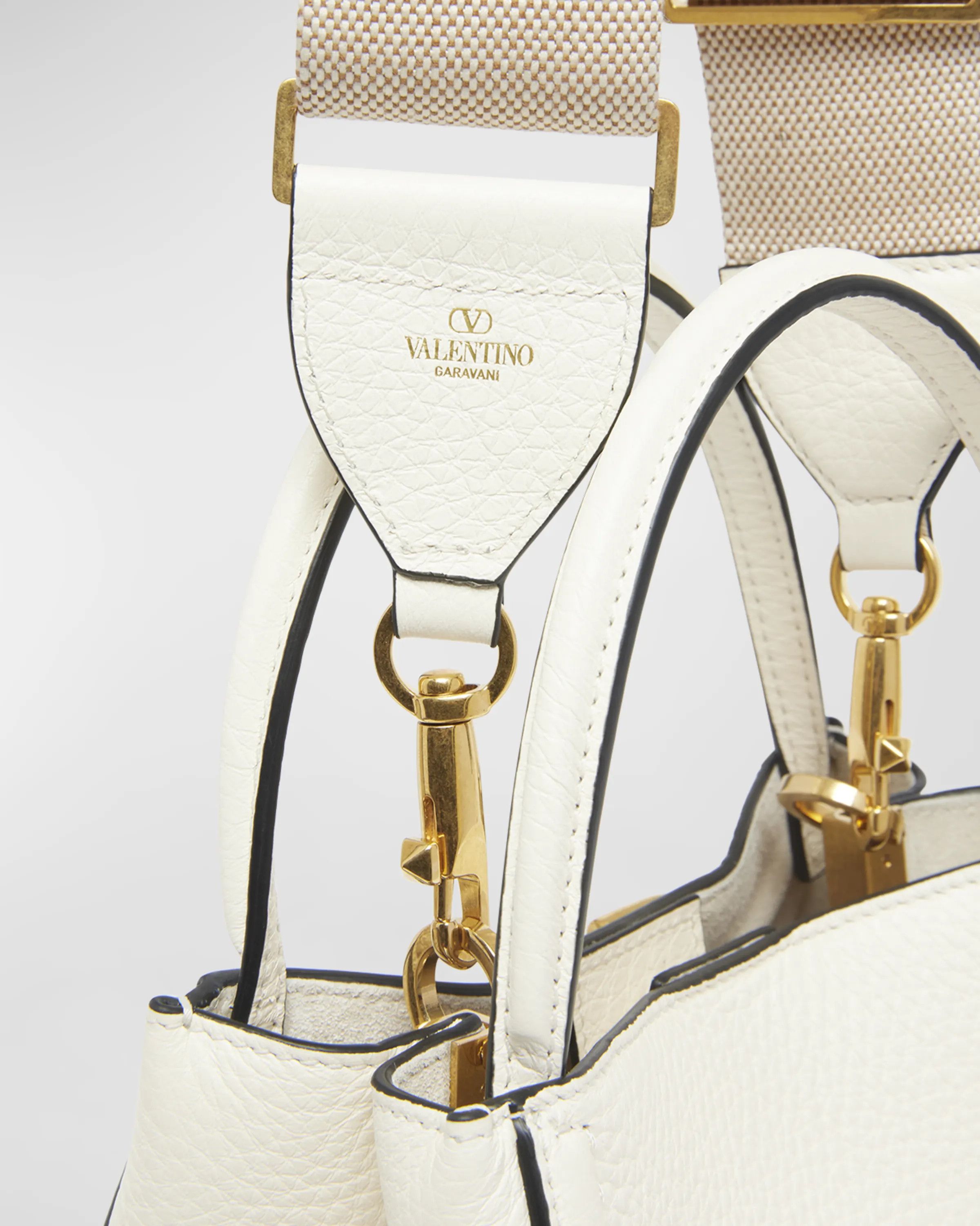 Valentino o1s22i1n0924 Size: OS / Medium Alltime Handbag in White Size ONE SIZE - 6 Thumbnail